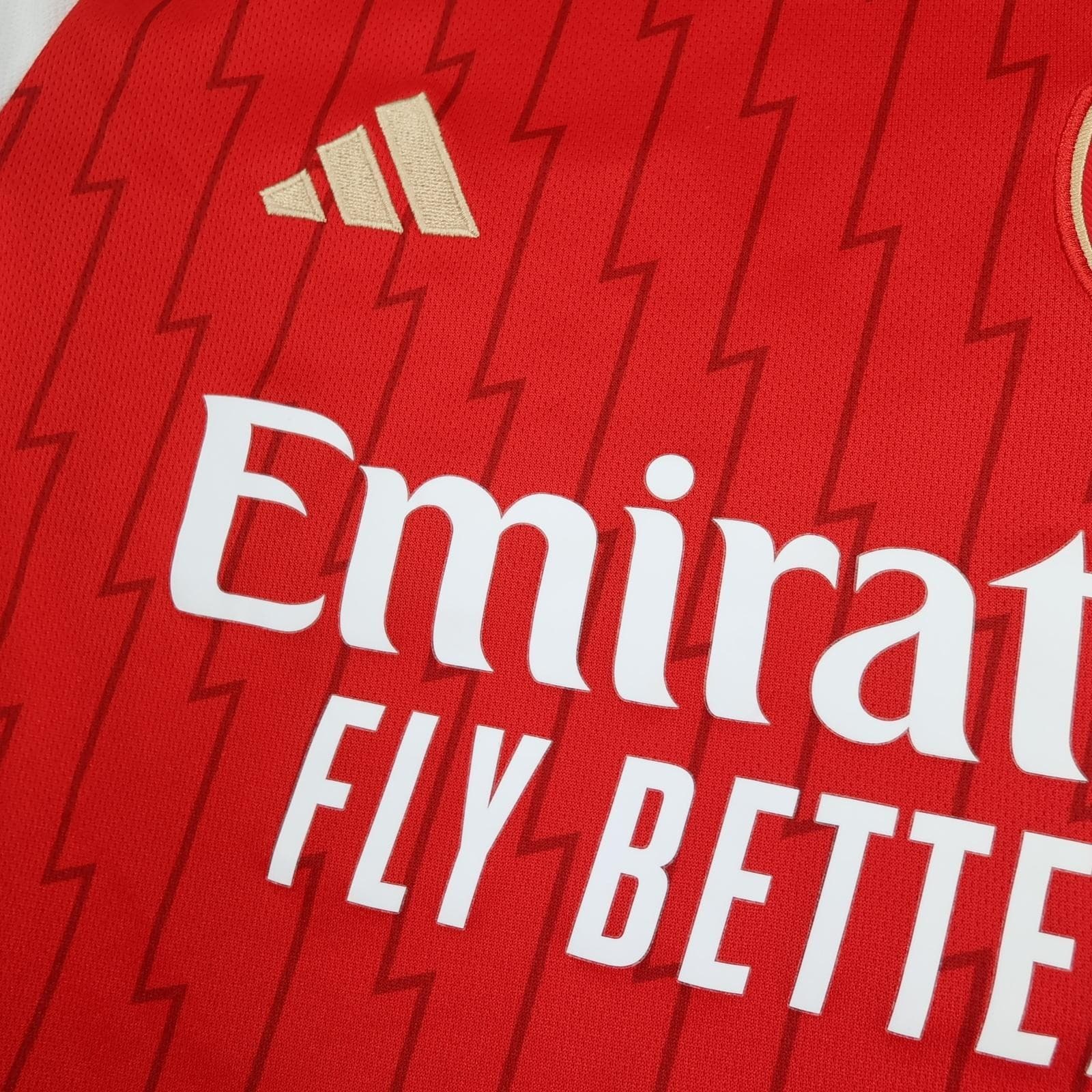 Arsenal Shirt Kids 11-12 Years 152cm Red Home 2023 2024 Adidas Soccer Jersey photo 4