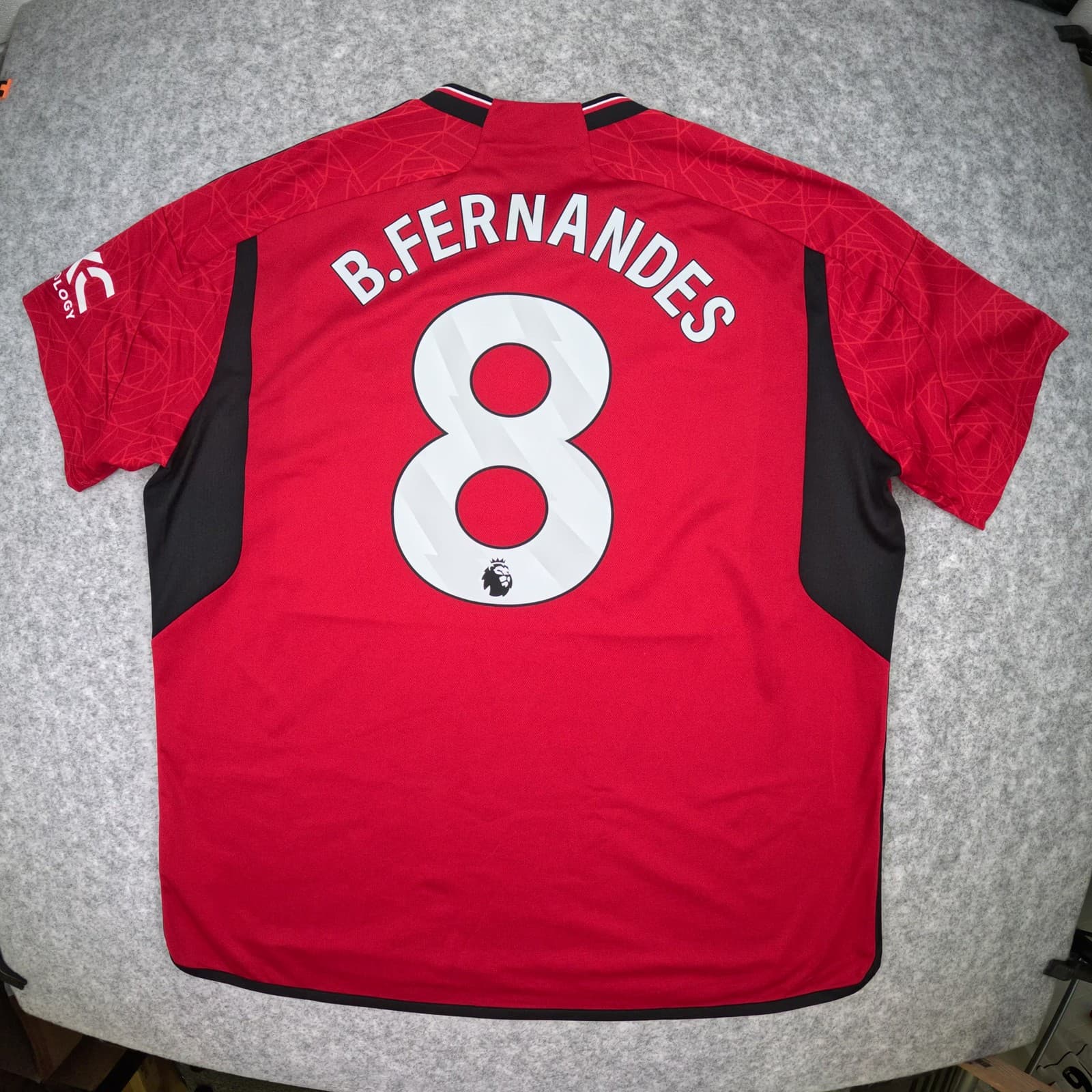 Manchester United Football Shirt 2XL 2023 24 Home adidas Bruno Fernandes Jersey