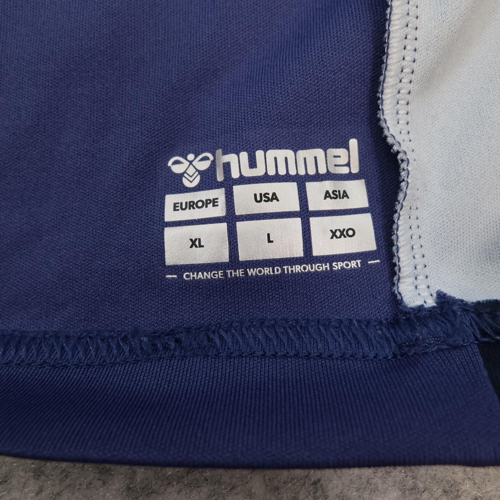 Kilmarnock Shirt Mens XL Away Kit Navy Blue 2021 2022 Hummel Soccer Jersey photo 9