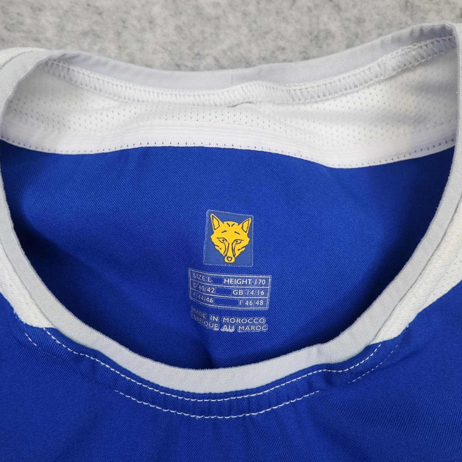 Vintage Leicester City Shirt Mens Large Blue Home 2003 2004 Le Coq Sportif photo 5