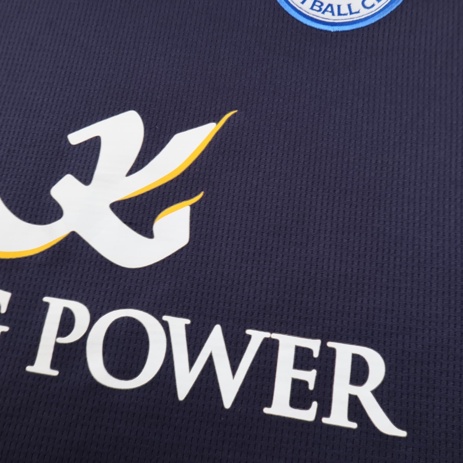 Leicester City Shirt Extra Large Navy Away Kit 2012 2013 Soccer Jersey photo 5