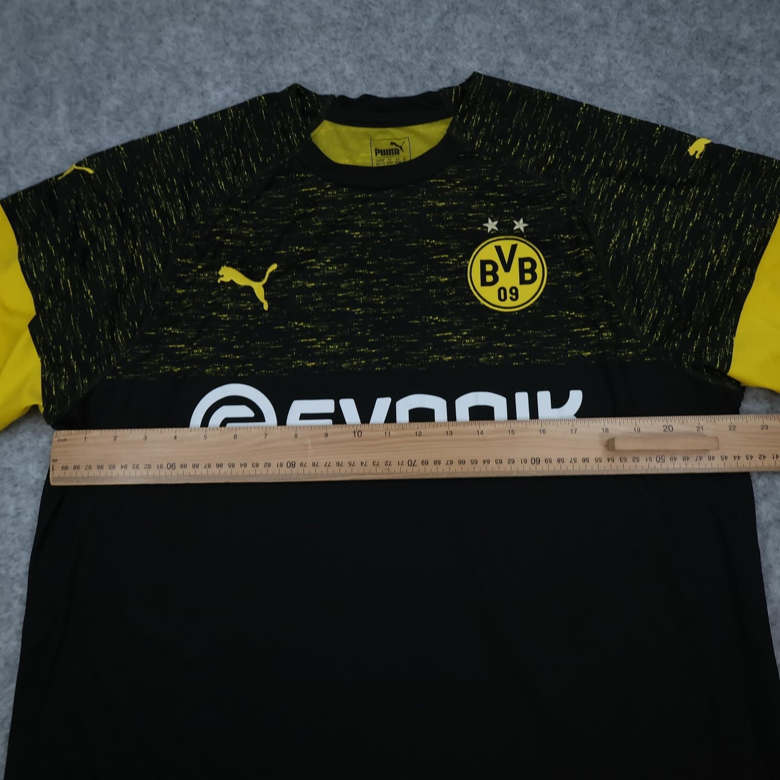 Borussia Dortmund Shirt Mens 2XL Away Black Yellow 2018 2019 Puma Jersey photo 11