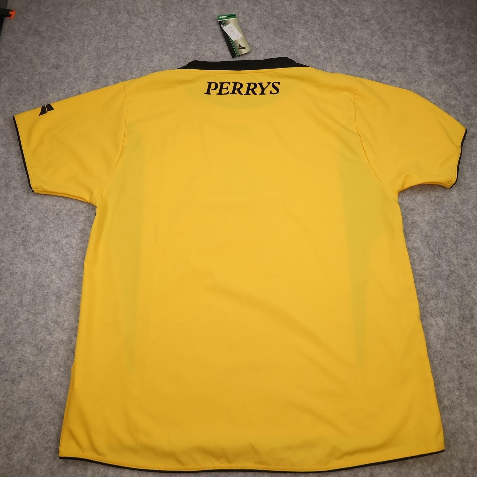 Barnsley Shirt Mens 3XL Yellow Away EFL Football JAKO 2006 2007 Soccer Jersey photo 2