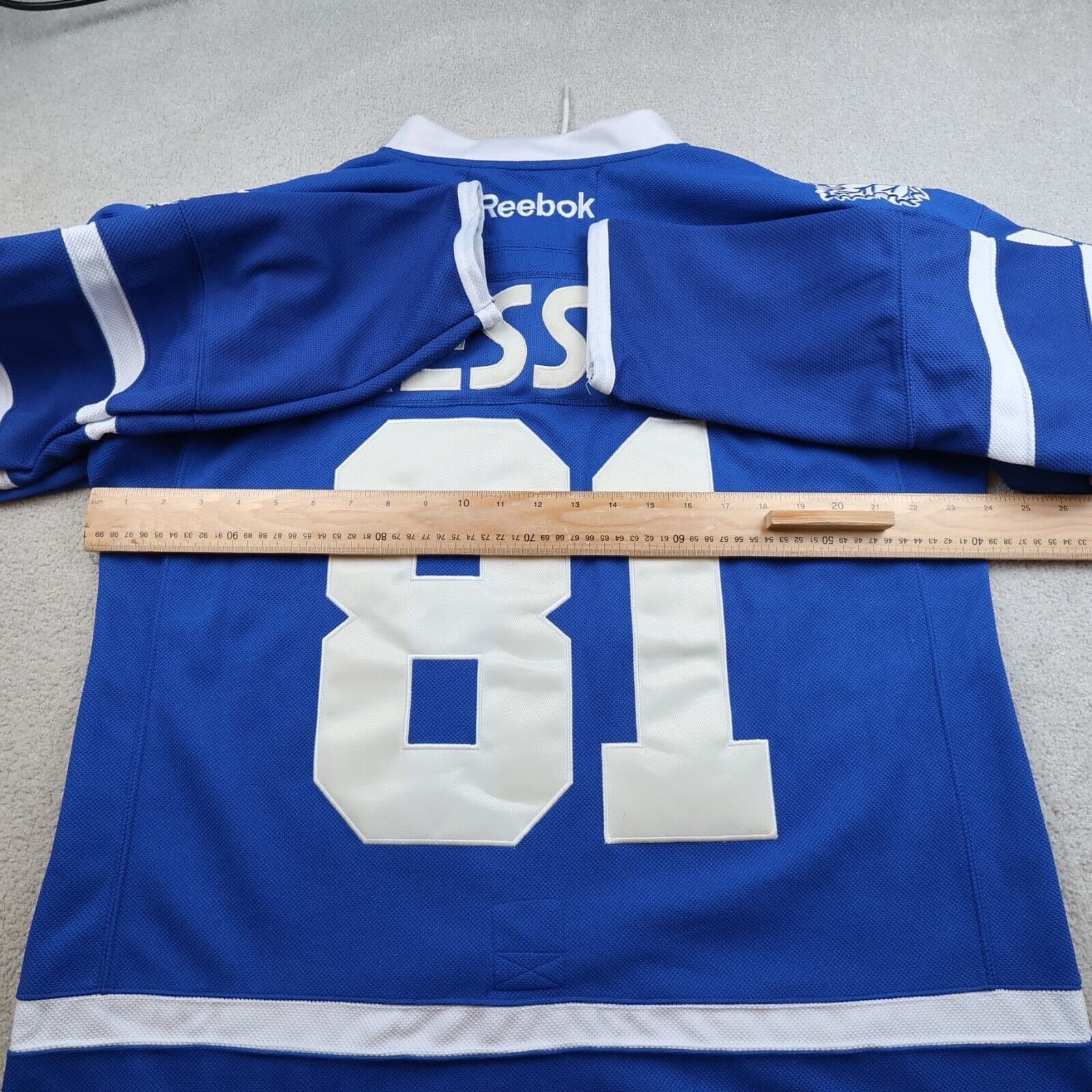 Vintage Toronto Maple Leafs Jersey 2XL Blue Reebok NHL Ice Hockey Phil Kessel 81 photo 10