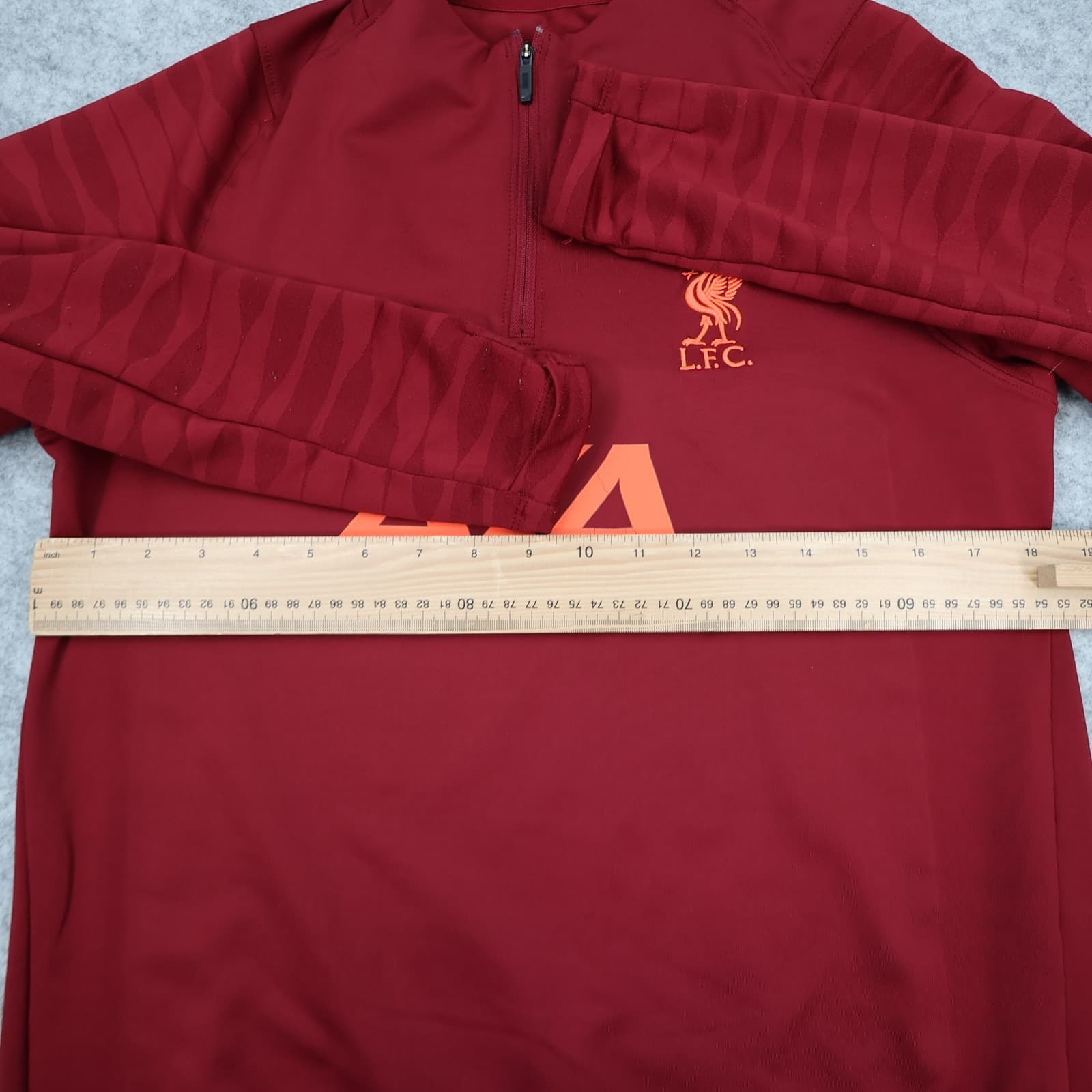 Liverpool Drill Top Medium Red 2021 2022 Nike 1/4 Zip Pullover Sweatshirt photo 11
