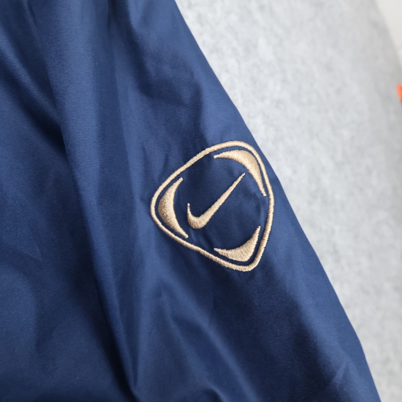 Vintage Arsenal Football Jacket Large Blue Training Jacket Nike 2003 2004 photo 4