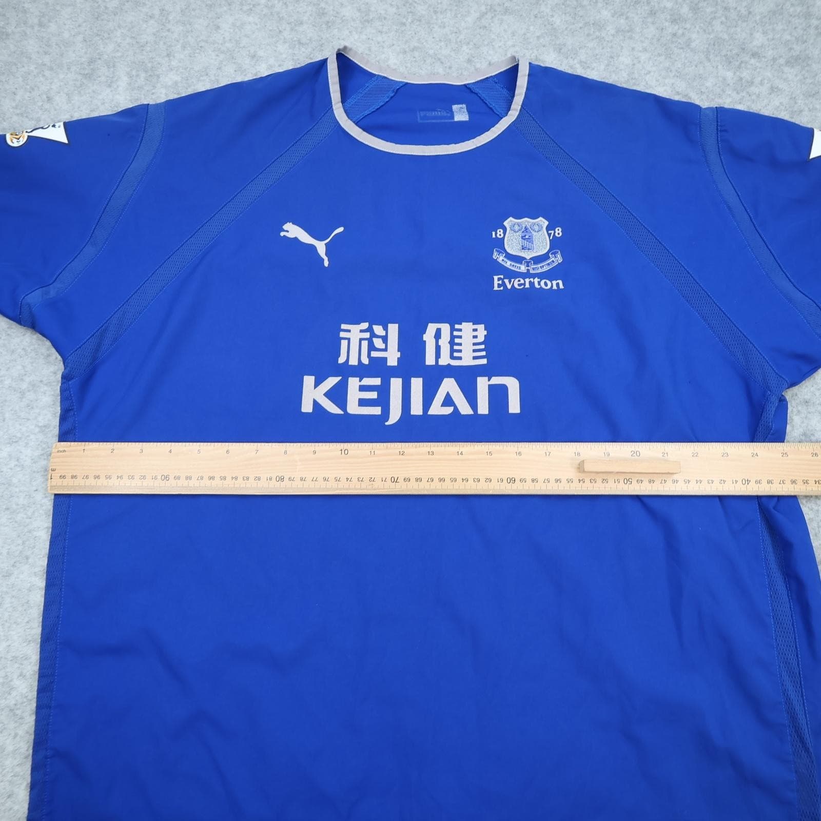 Vintage Everton Shirt Mens 2XL Blue Home 2002 2004 EPL Football Puma Rooney 18 photo 13