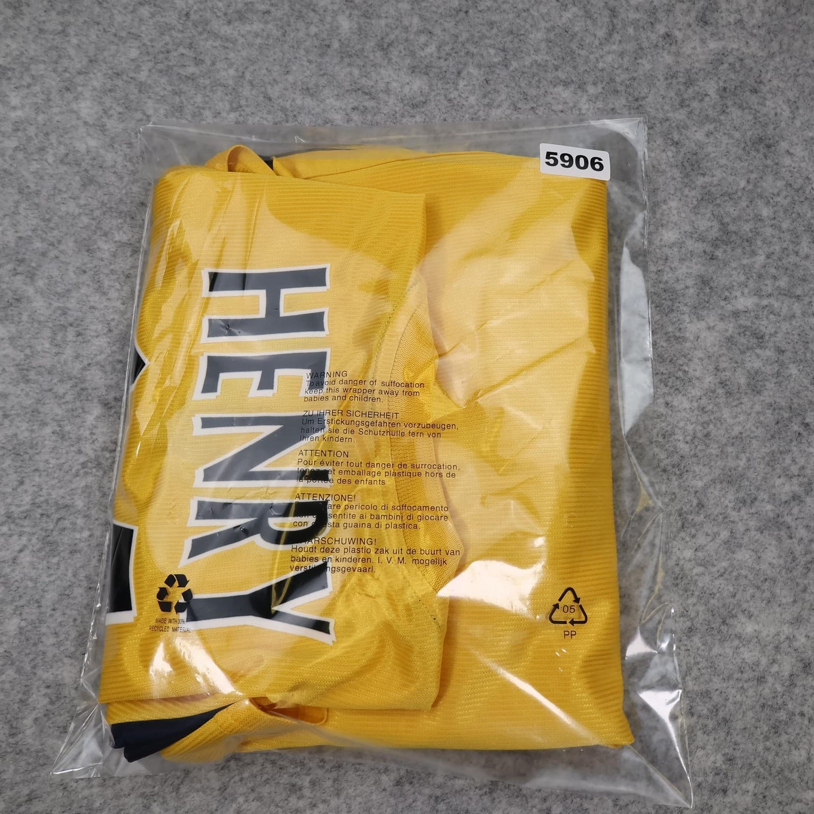 Vintage Arsenal Shirt Mens Large Yellow Away 1999 2001 Nike SEGA Henry Jersey photo 18