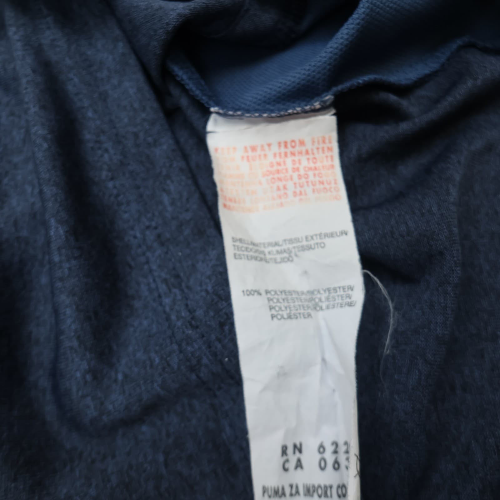 Newcastle United Shirt Medium Navy Away Kit 2013 2014 Puma Soccer Jersey Wonga photo 11
