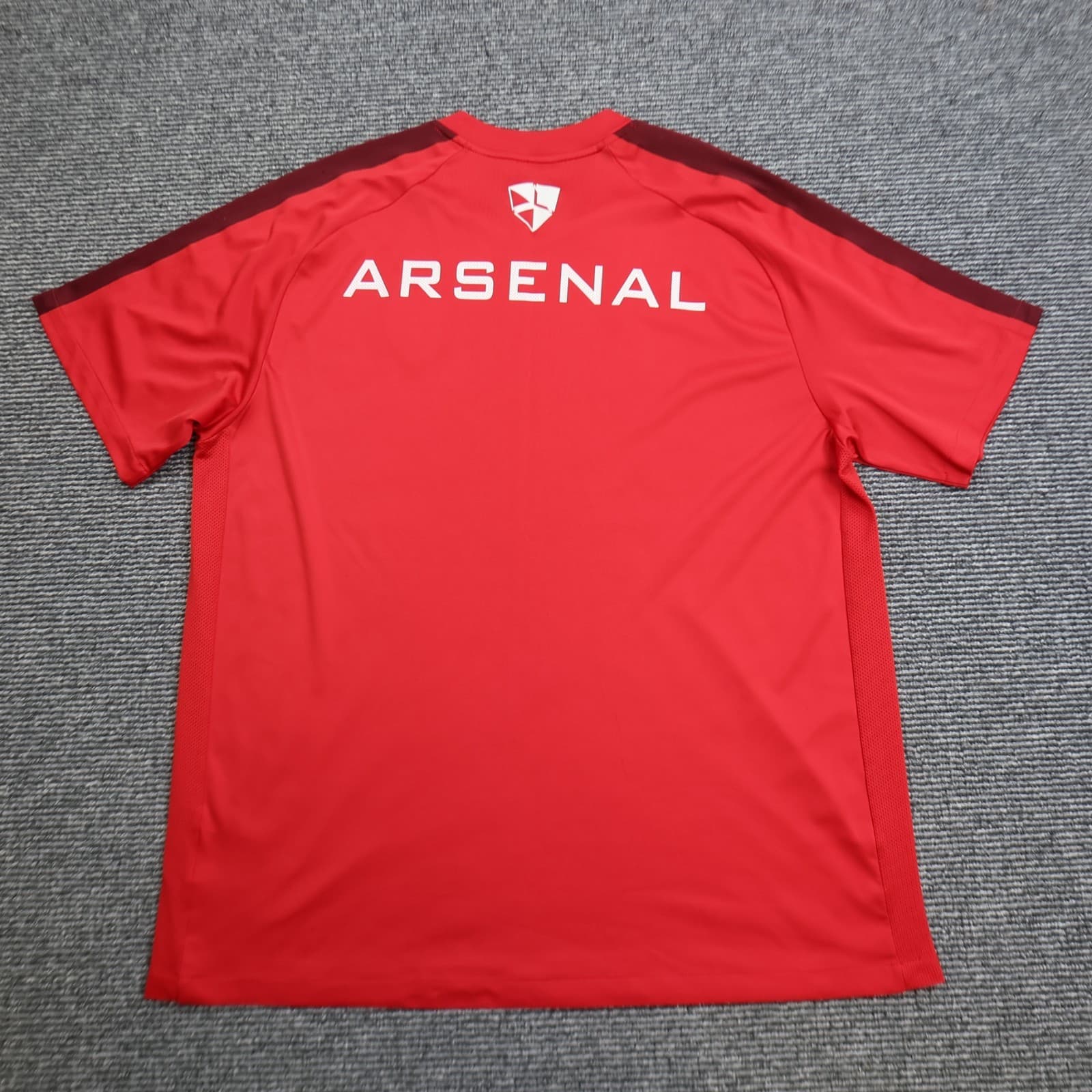 Arsenal Shirt Extra Large Red Training Kit 2011 2012 Nike Soccer Jersey Pokadot photo 2