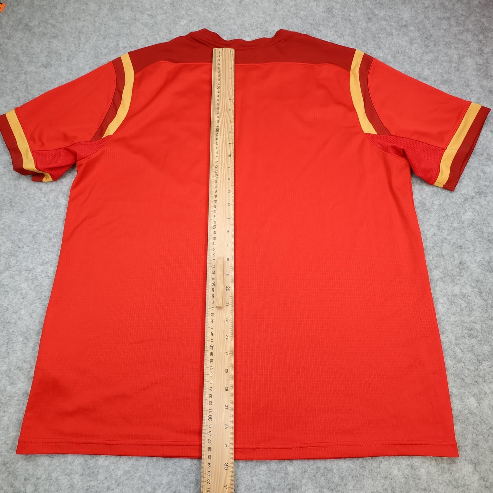 Wales Rugby Shirt Mens XXL Red Rugby Union Under Armour Admiral Jersey photo 10