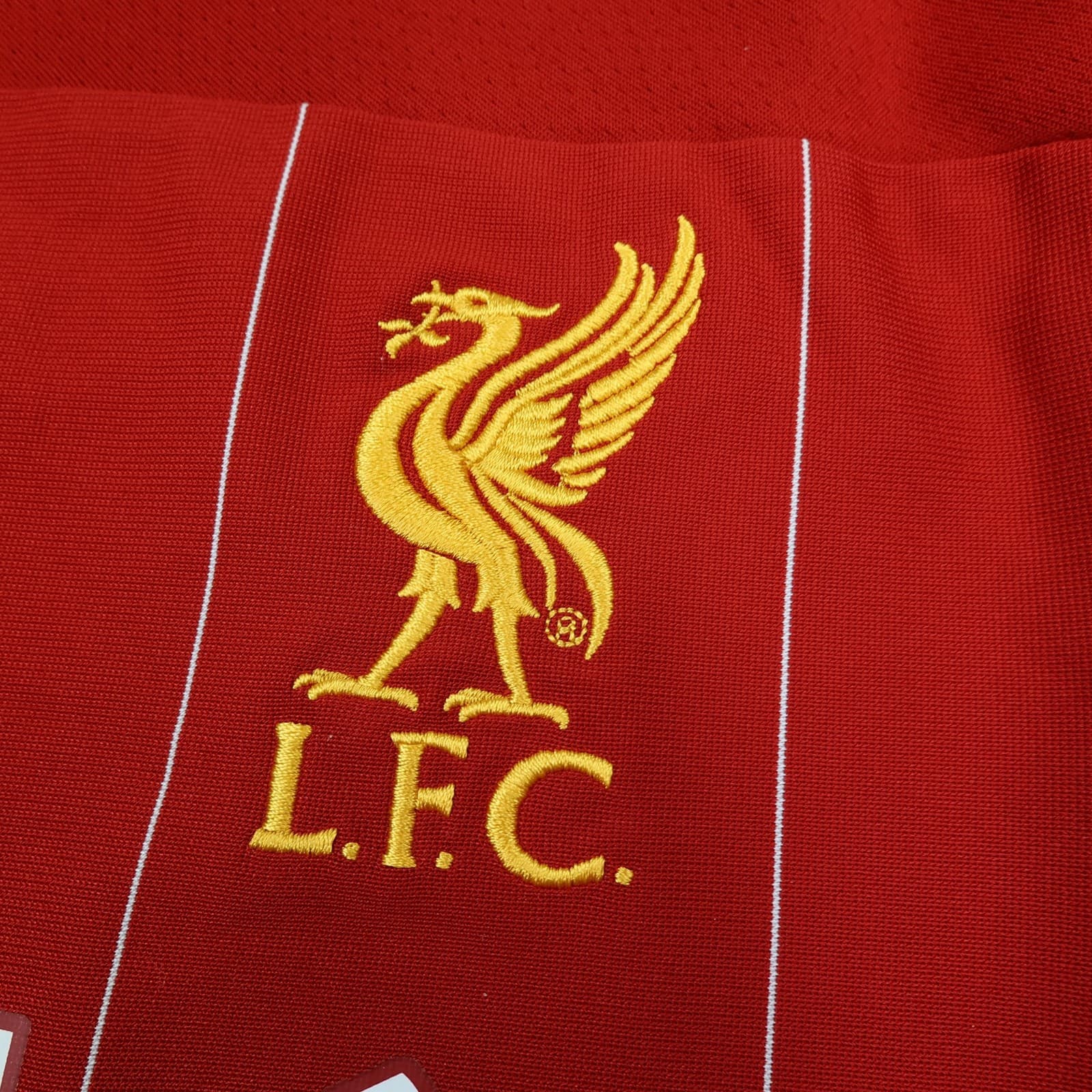 Liverpool Shirt Kids 11-12 Years Red Home 2019 2020 New Balance Salah 11 Jersey photo 6