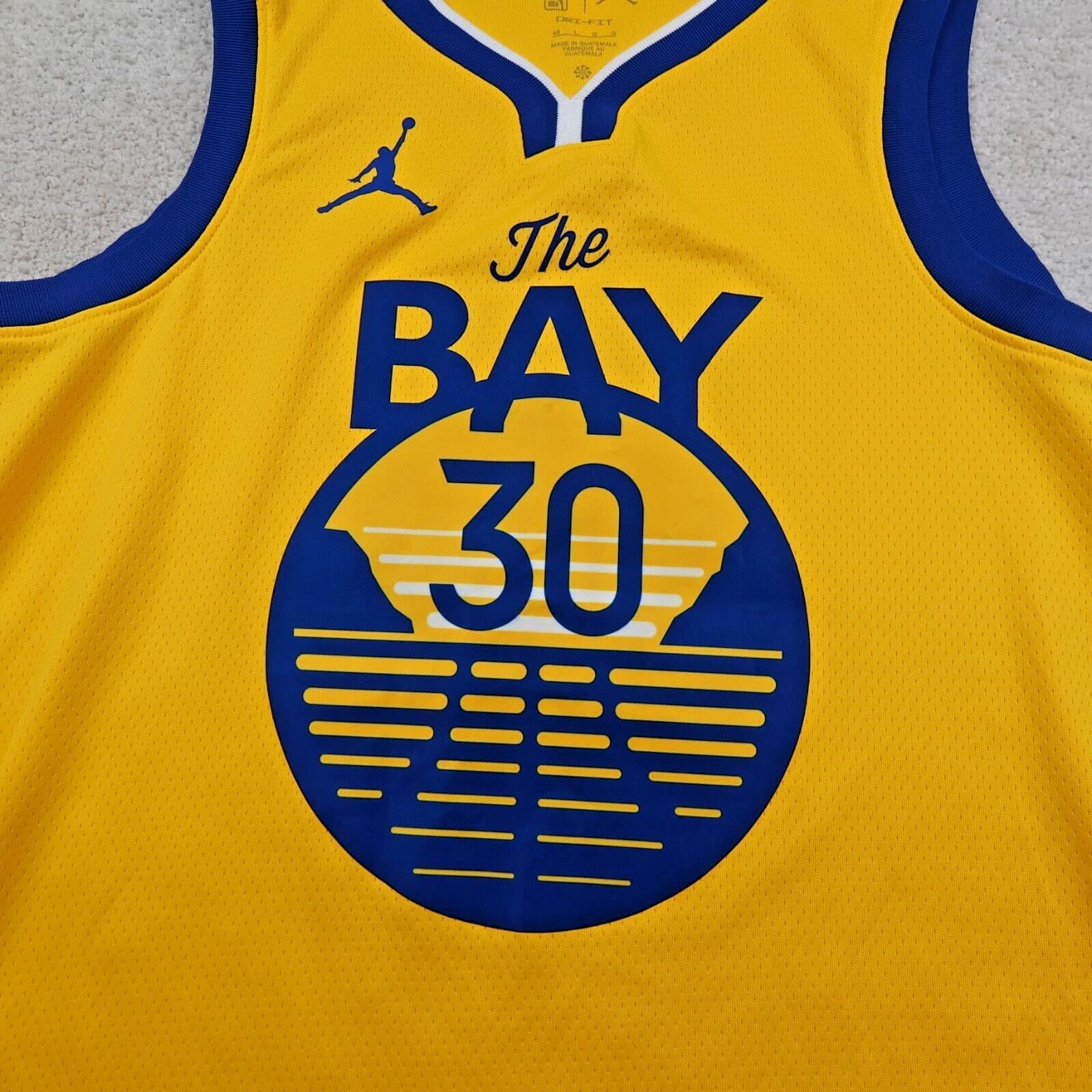 Golden State Warriors Jersey Large Nike Basketball Stephen Steff Curry 2020 NBA photo 3