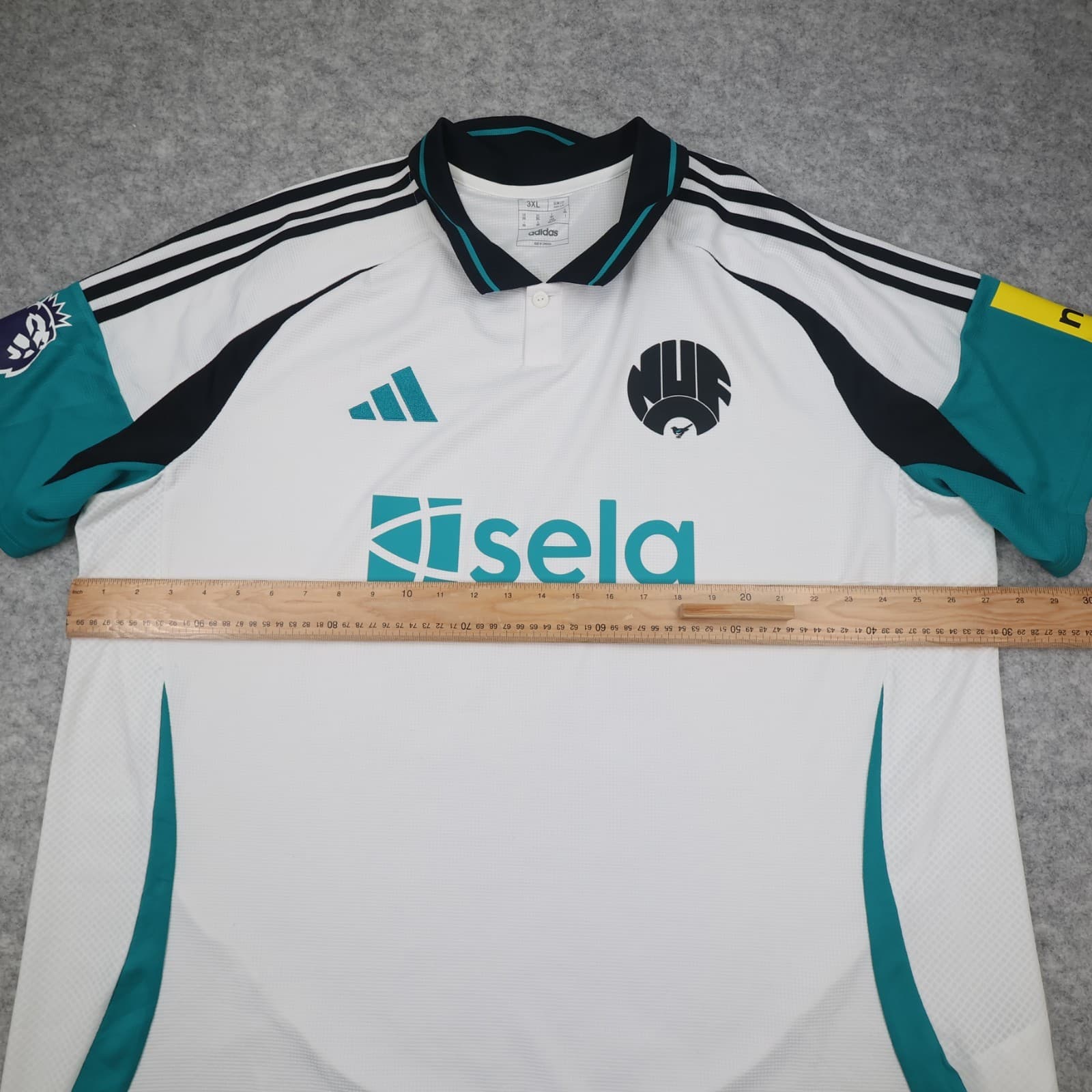 Newcastle United Shirt 3XL White Third Kit 2024 2025 Adidas Jersey  Isak 14 photo 12