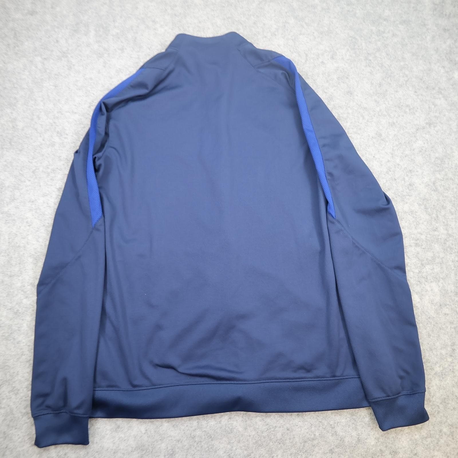 England Jacket Mens Large Navy 2016 2018 Nike Dri Fit Track Top Training photo 2