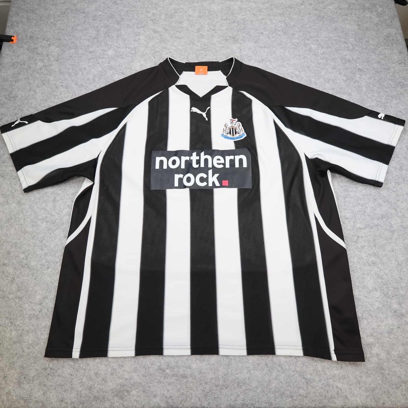 Newcastle United Shirt 3XL Black Home Kit 2010 2011 Puma Soccer Jersey Toon Army