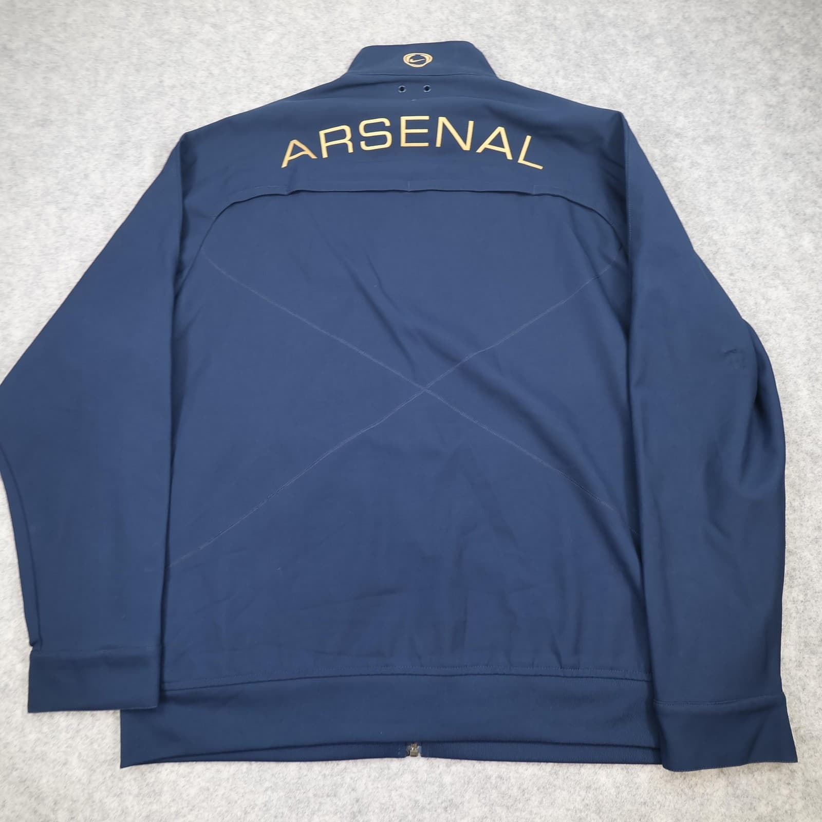 Arsenal Jacket Mens Extra Large Navy EPL 2007 2008 Nike Fly Emirates Track Top photo 2