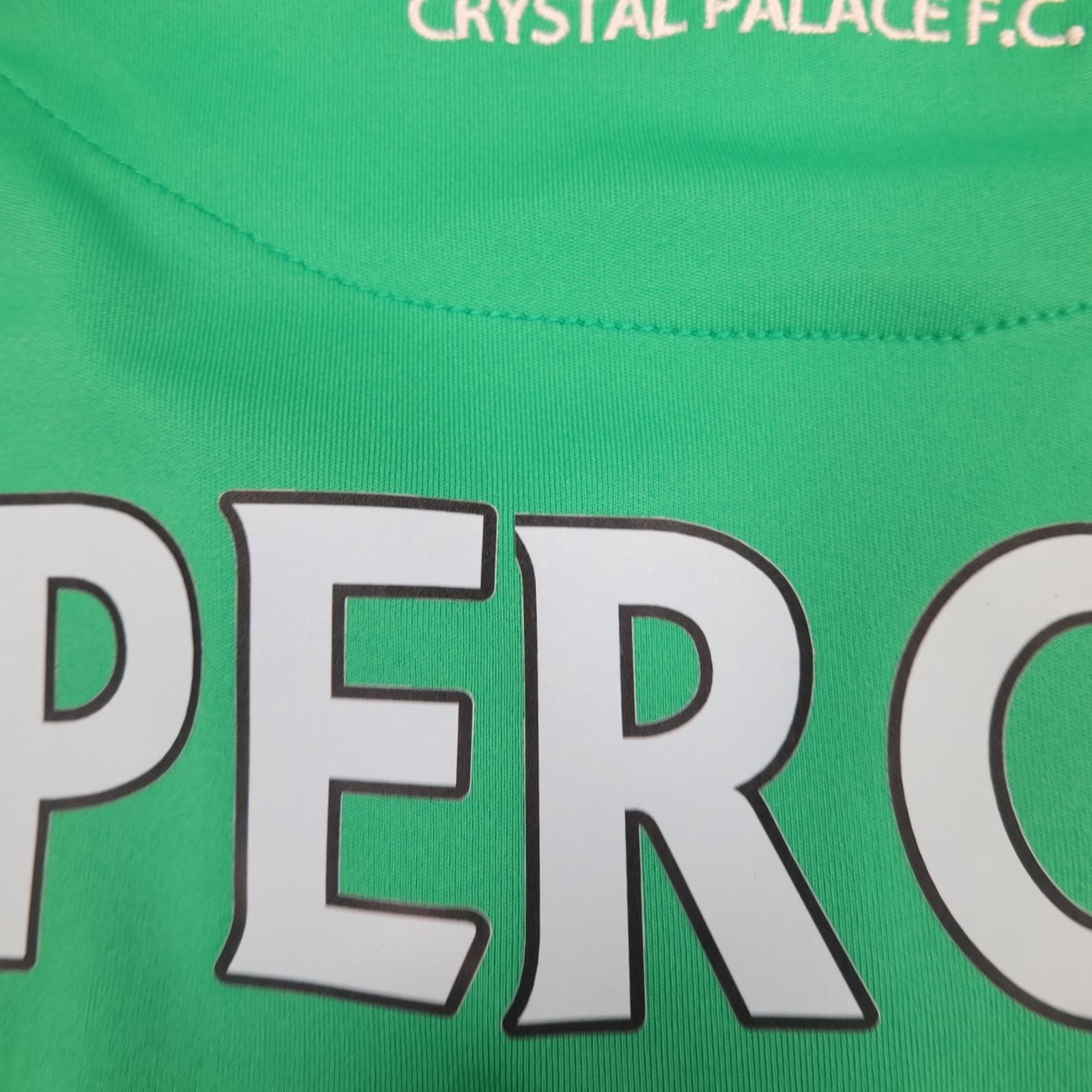 Crystal Palace Goalkeeper Shirt Mens Medium Green EPL 2016 2017 Macron Speroni 1 photo 14