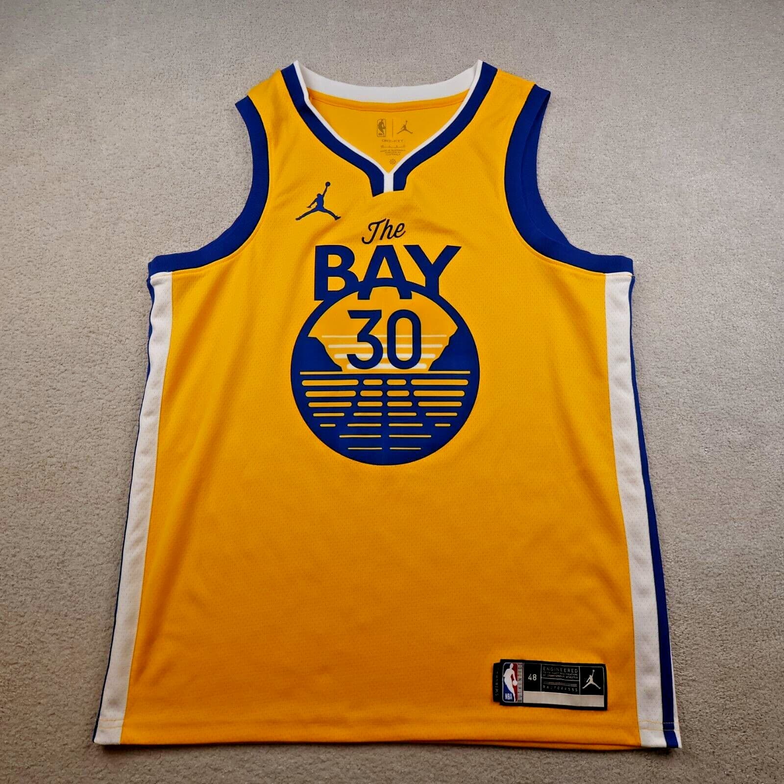 Golden State Warriors Jersey Large Nike Basketball Stephen Steff Curry 2020 NBA photo 2