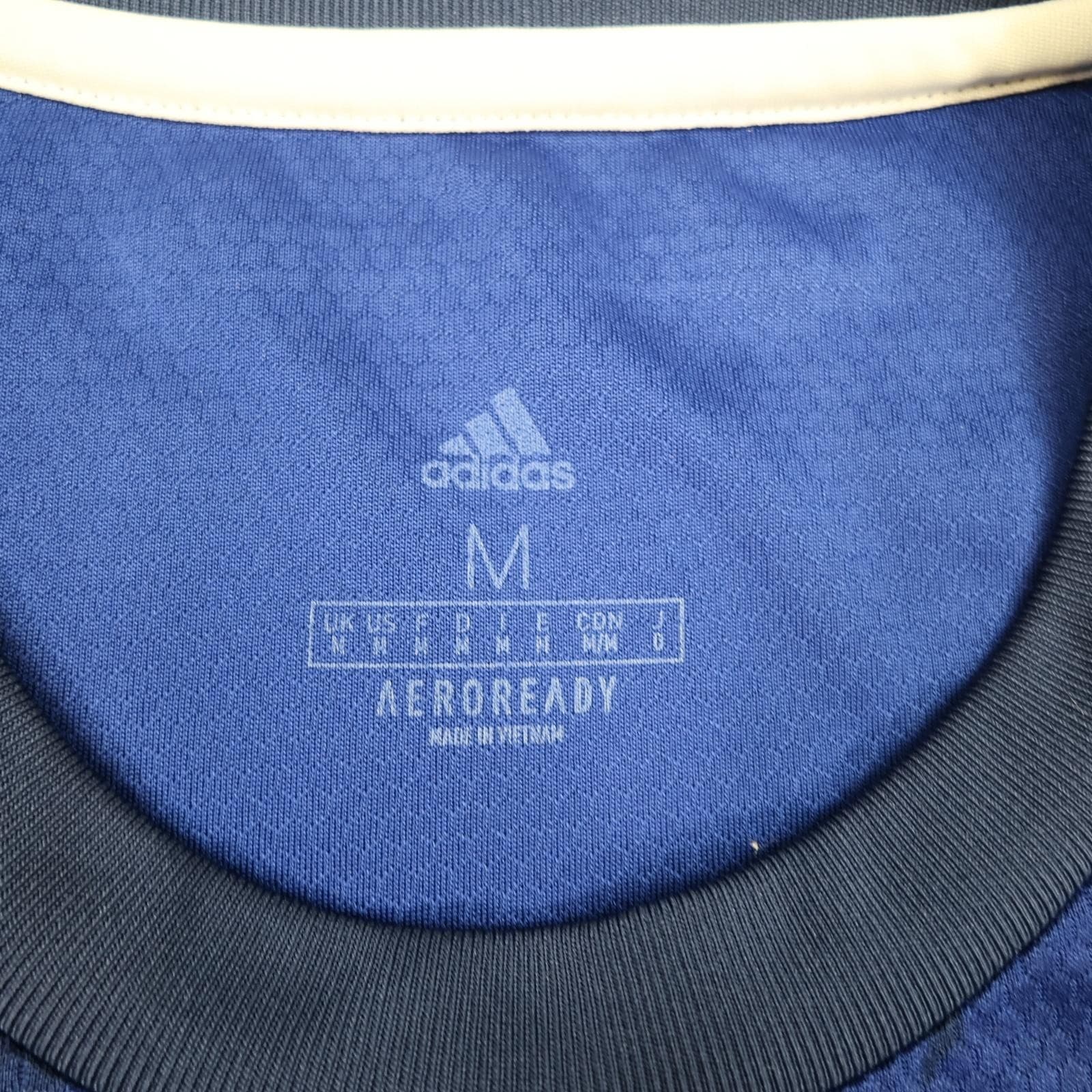 Leeds United Away Shirt Mens Medium Blue 2021 2022 EPL Football Adidas SBOTOP photo 7