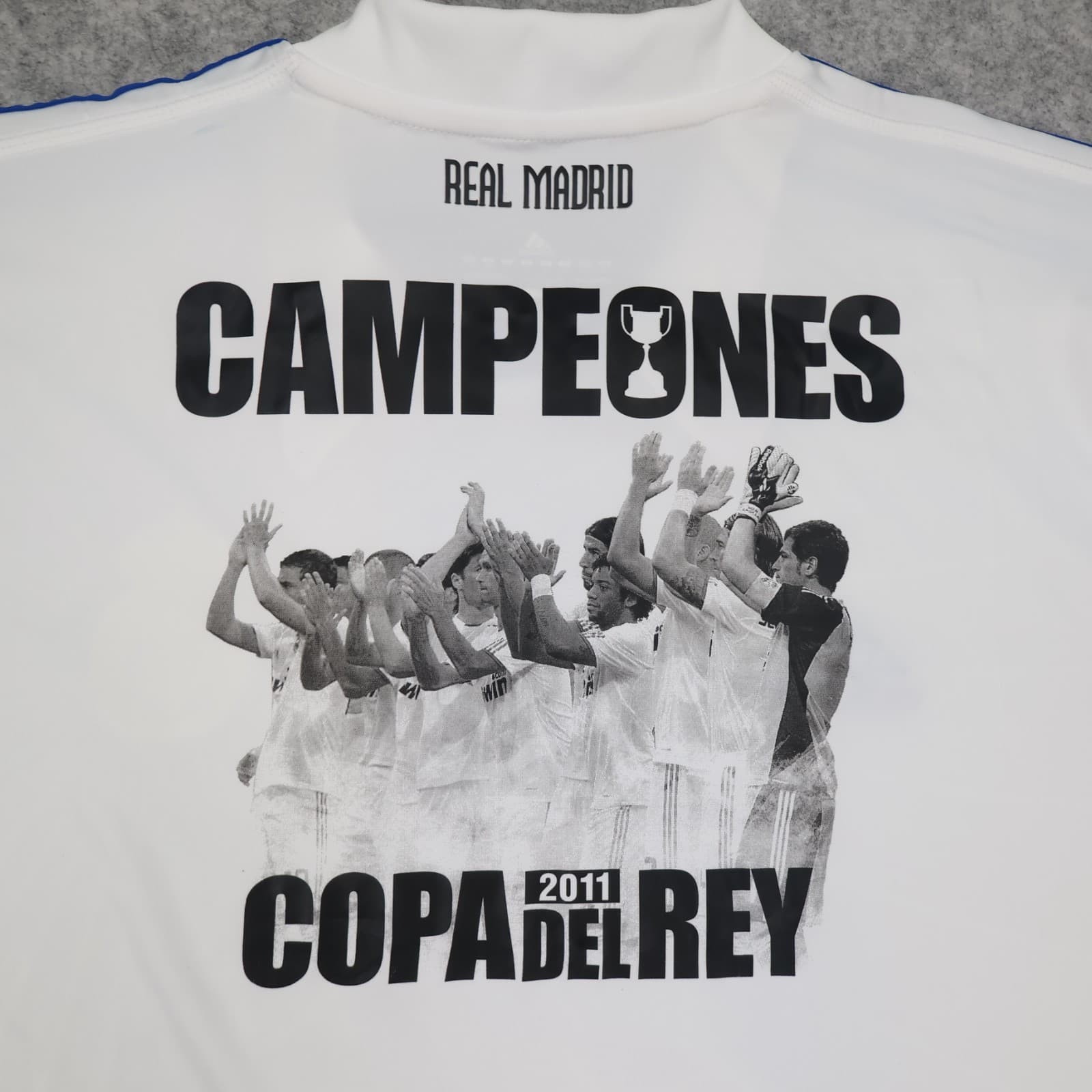 Real Madrid Shirt Extra Large White Home Kit 2010 2011 Adidas Football Jersey photo 3