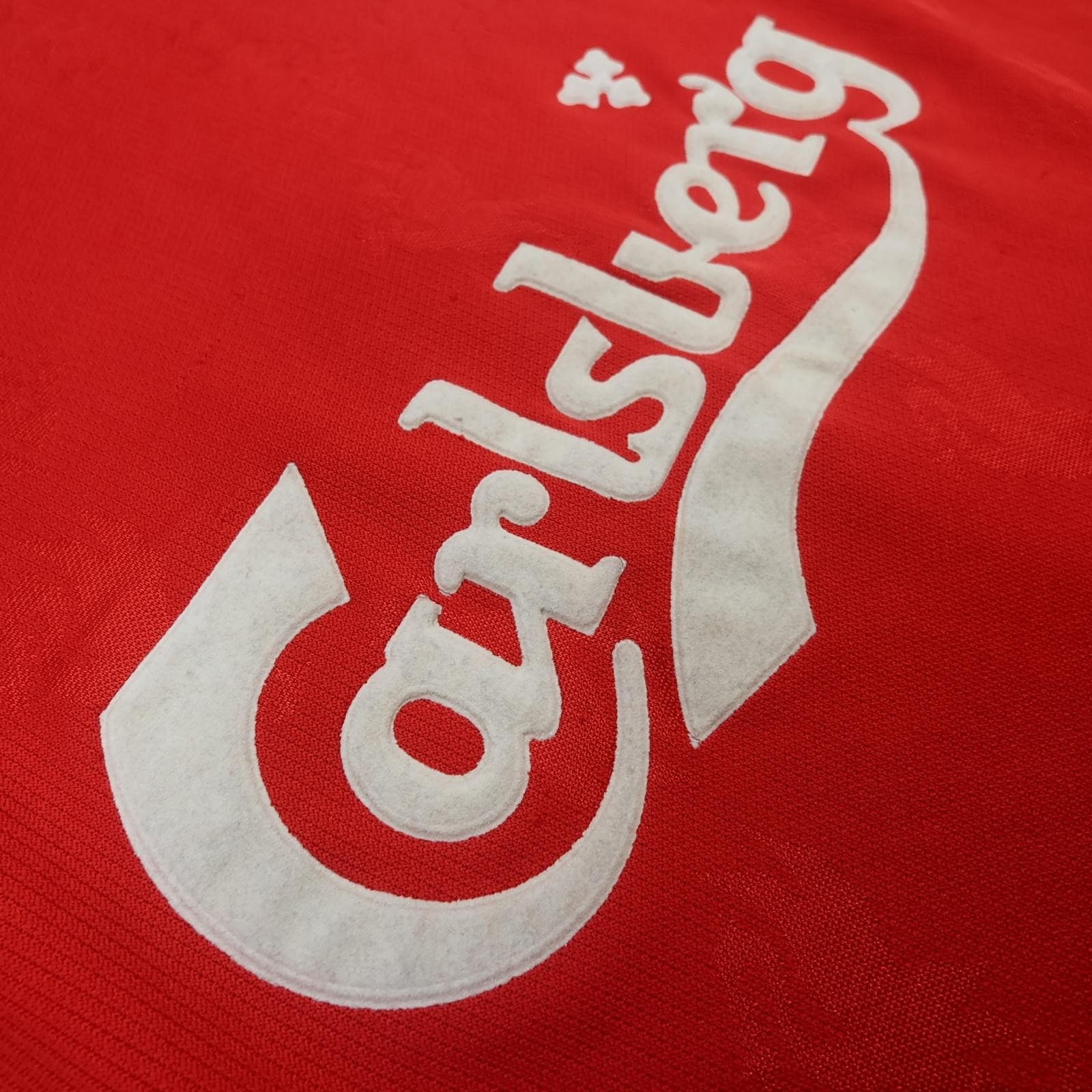 Vintage Liverpool Shirt Mens Medium Red Home 1996 1998 Football Reebok Carlsberg photo 7