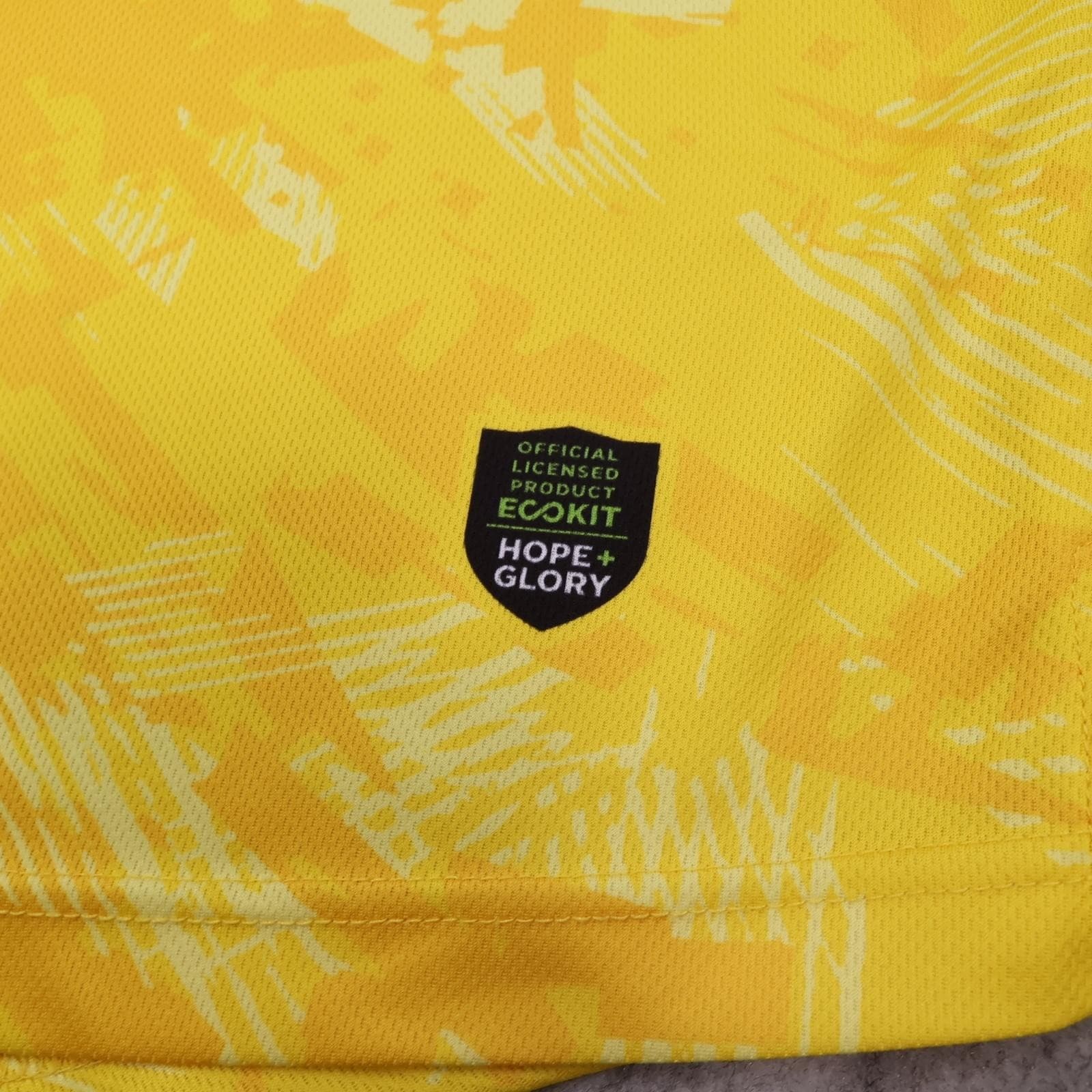 Colwyn Bay FC Shirt Mens 4XL Yellow Away 2024 2026 Football Soccer Jersey Ecokit photo 6