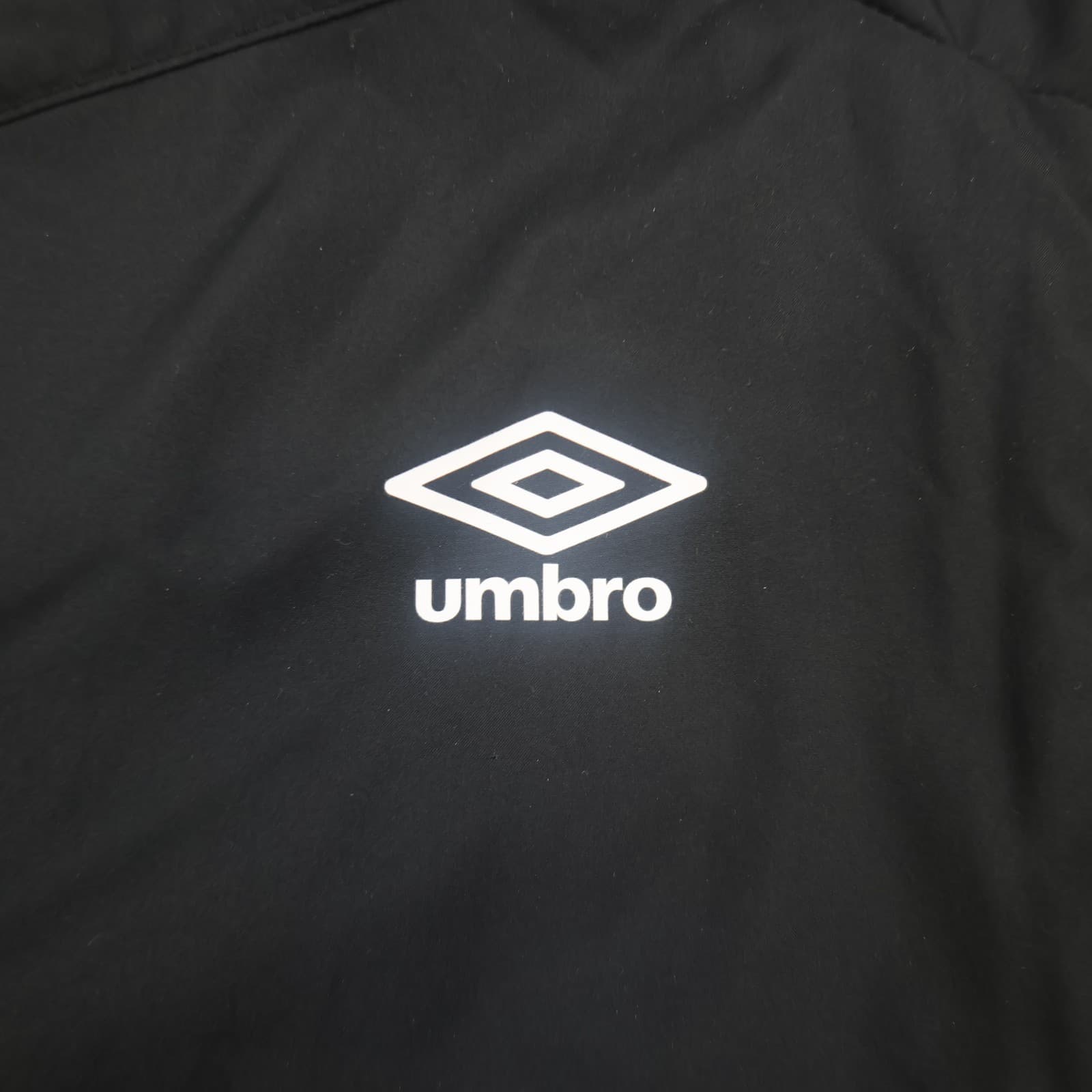 Burnley Jacket Extra Large Black Winter Umbro 2019 2020 Padded Long Bench Coat photo 3
