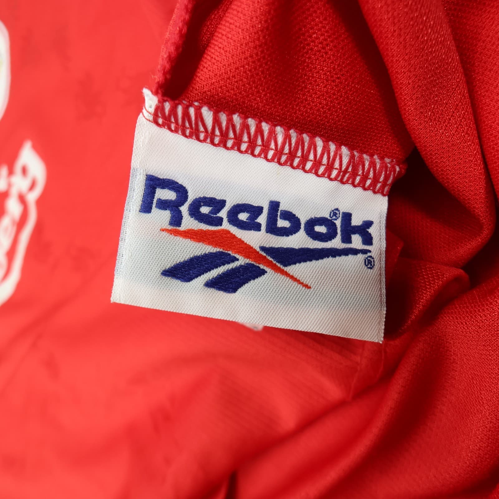 Vintage Liverpool Shirt Large Red Home Kit 1996 1997 Reebok Jersey 42/44 90s photo 7