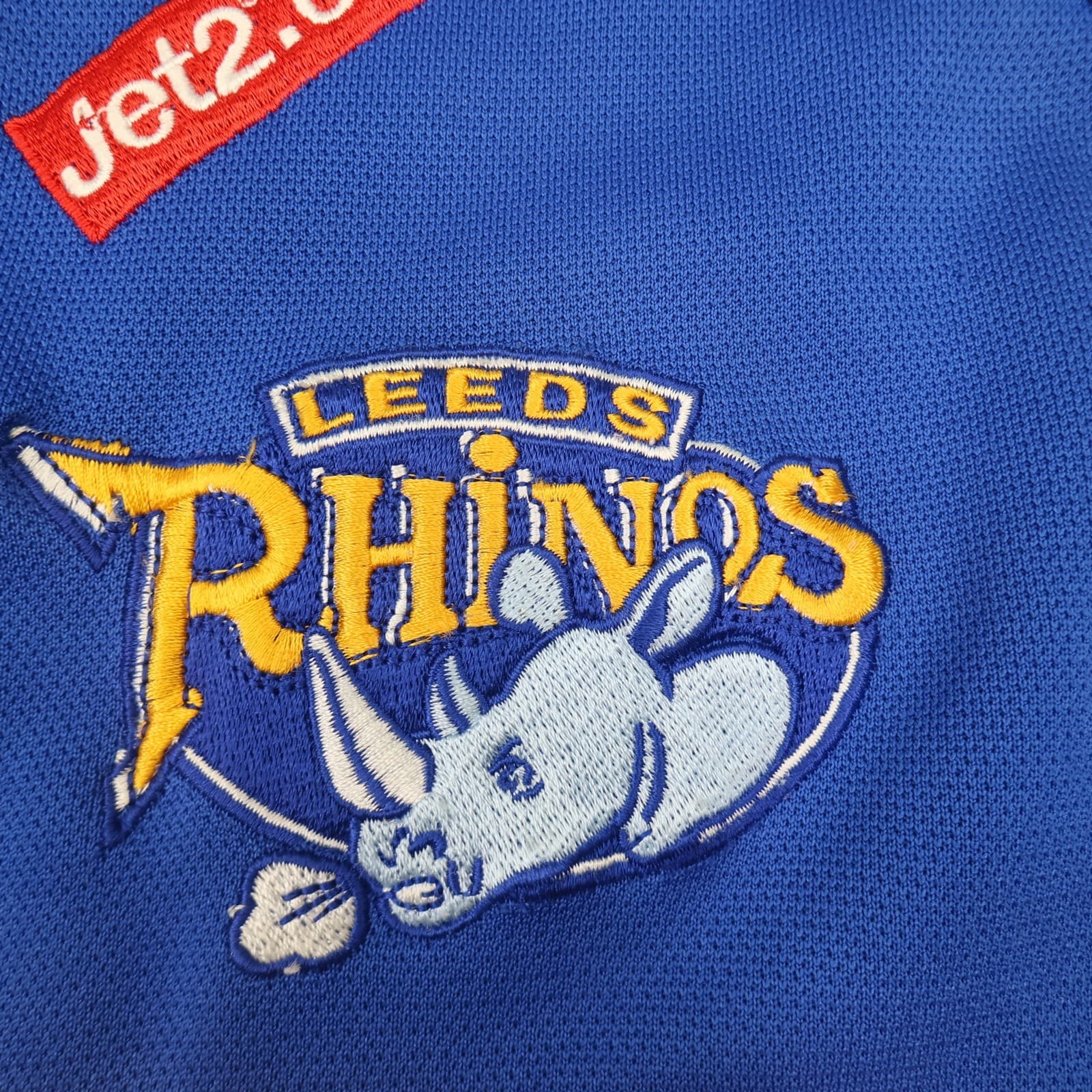 Leeds Rhinos Rugby Shirt Extra Large Blue Home Jersey 2010 2011 Jersey photo 4