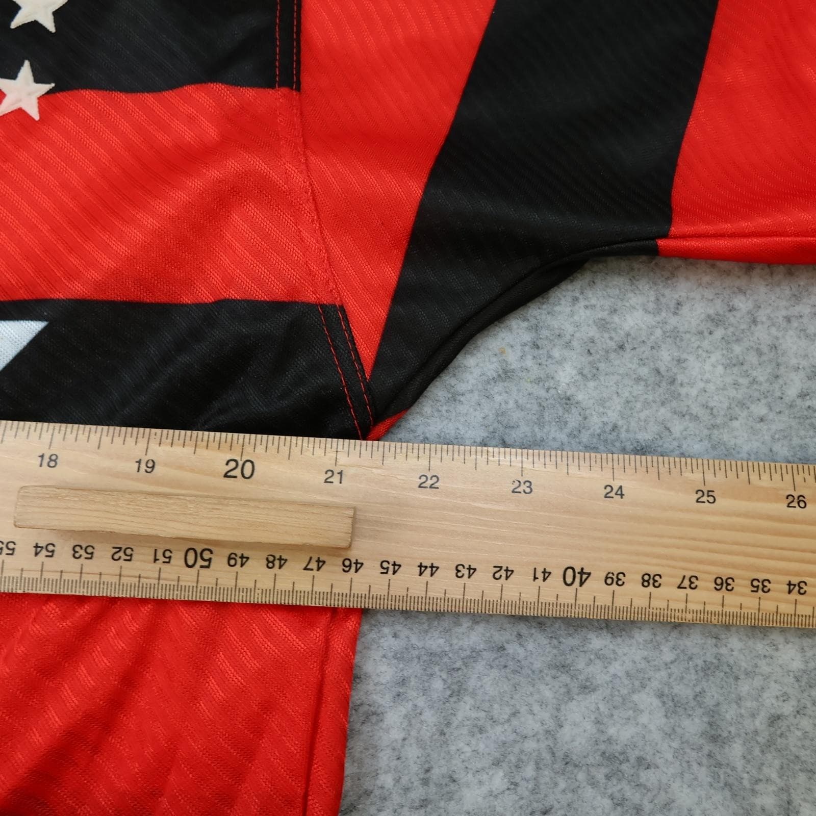 Vintage Flamengo Shirt Mens Medium Red Black Home 1993 1994 Umbro Lubrax 5 photo 11