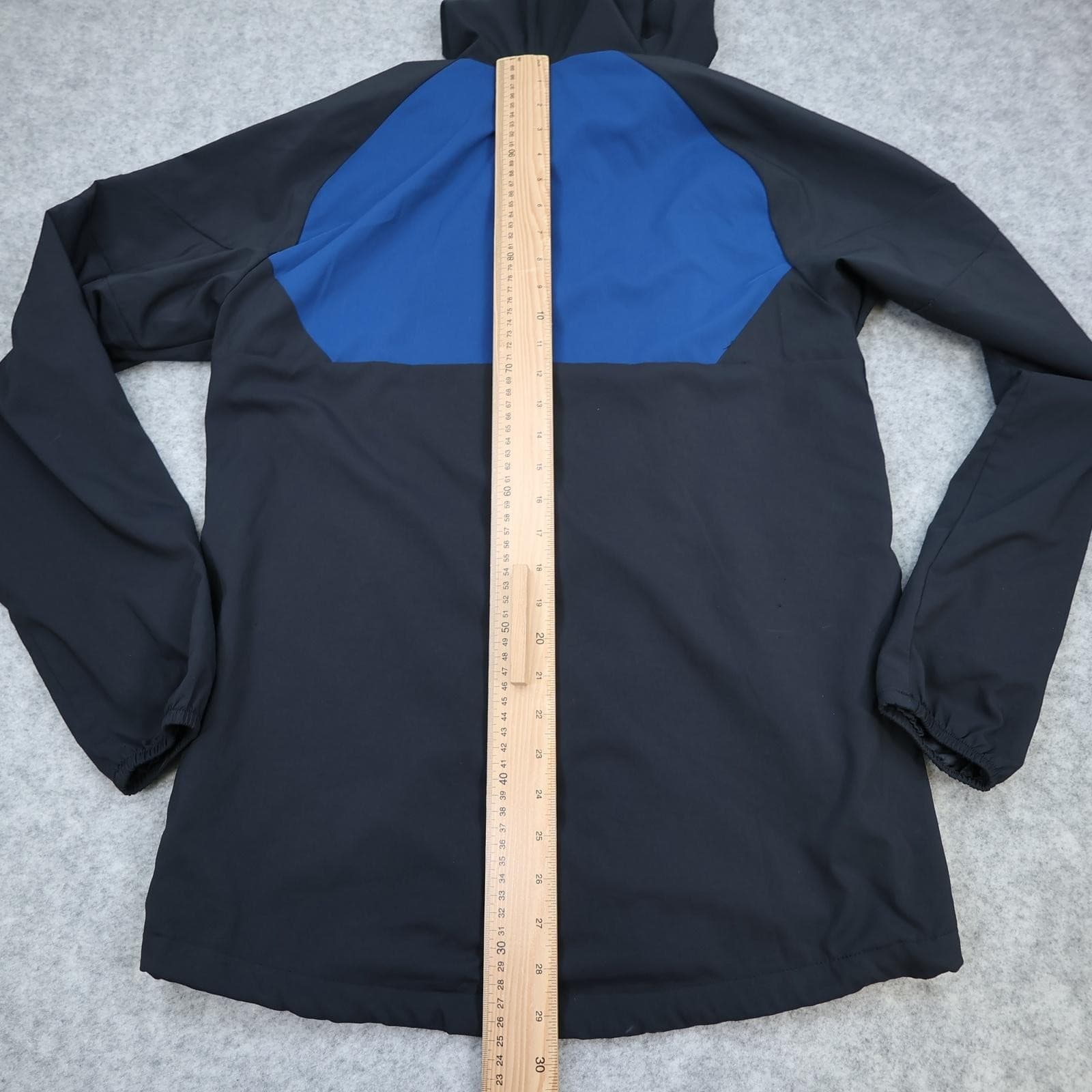 AFC Bournemouth Jacket Mens Small Black Blue Football Umbro Hooded Training photo 9