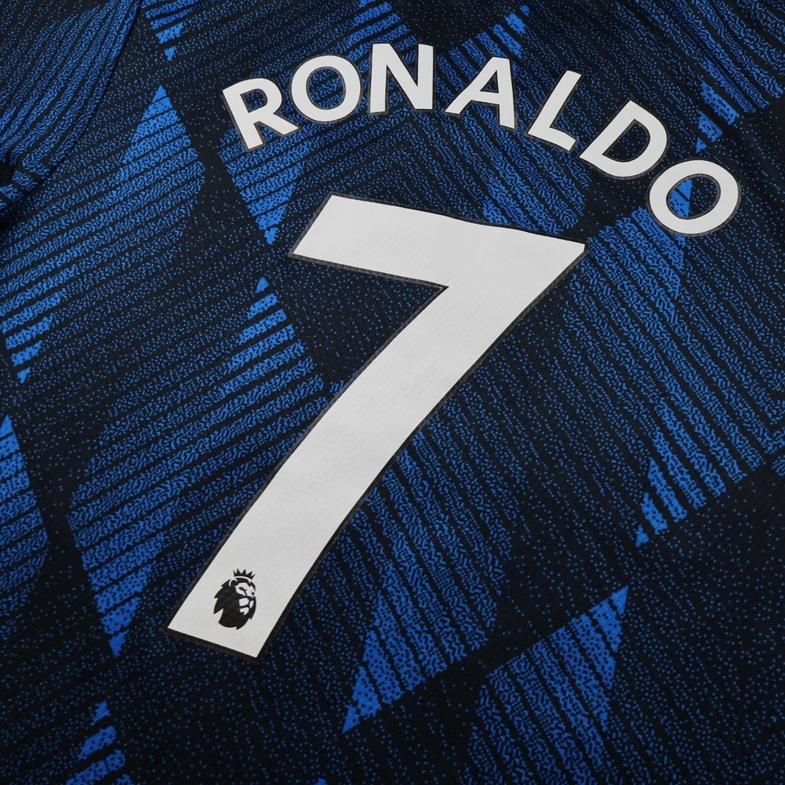 Manchester United Shirt Large Blue Third Kit 2021 2022 Adidas Jersey Ronaldo 7 photo 6