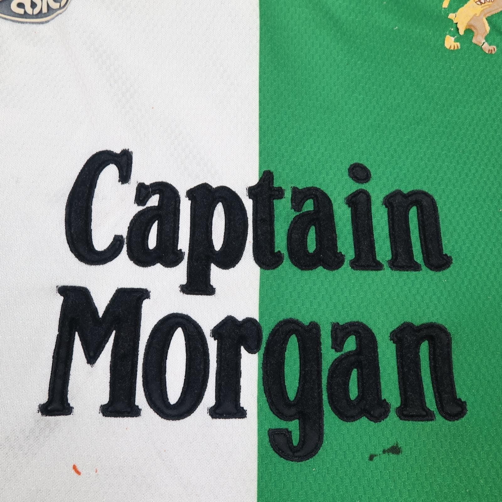 Vintage Millwall Shirt Mens 2XL Away 1995 1996 Asics Captain Morgan Jersey photo 7