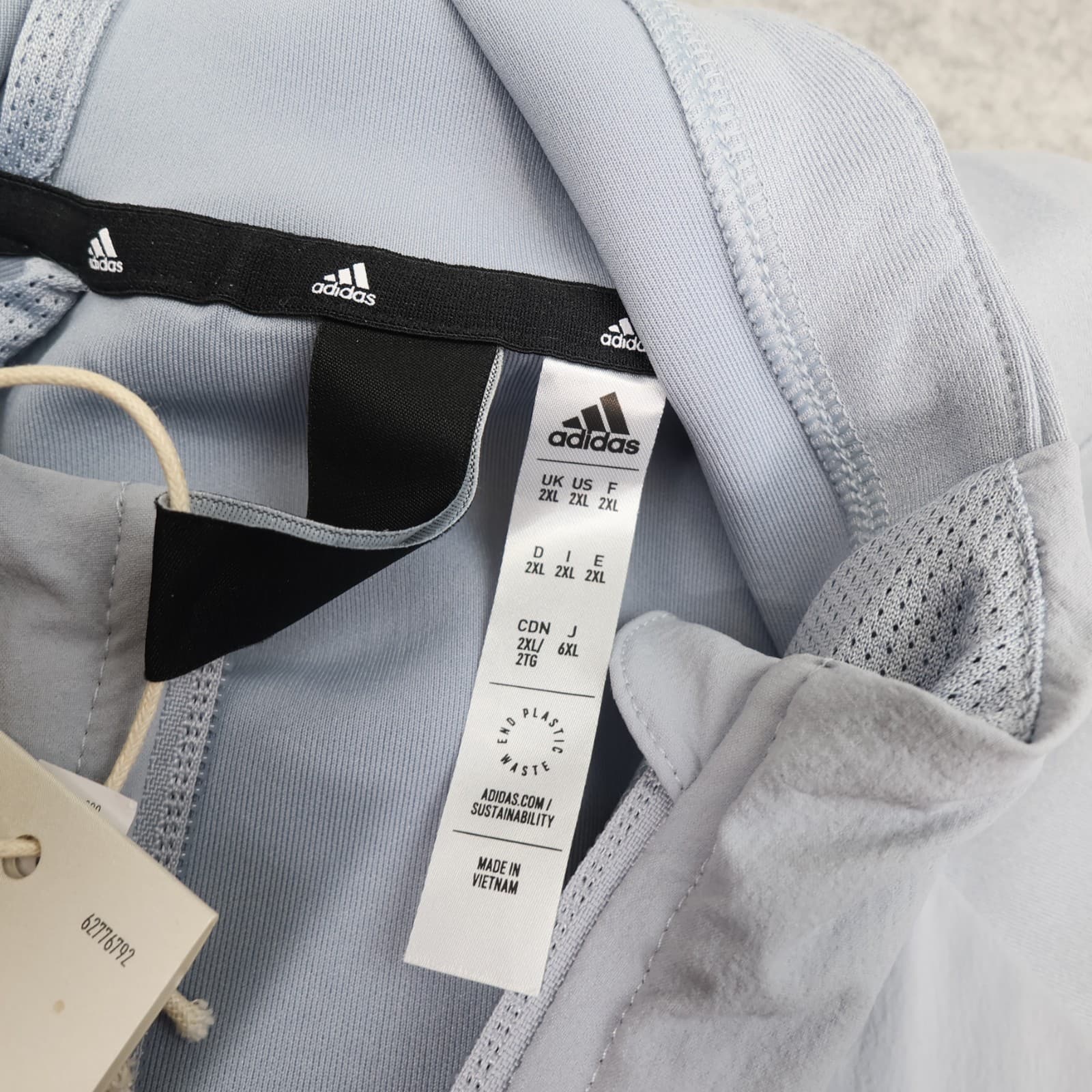 Juventus Football Jacket 2XL Silver Track Jacket 2023 2024 Adidas Jacket Top photo 7