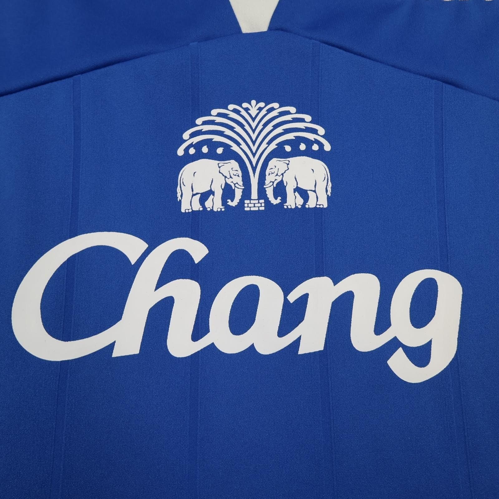 Everton Shirt Mens Large Blue Home Kit 2009 2010 Football Le Coq Sportif Chang photo 6