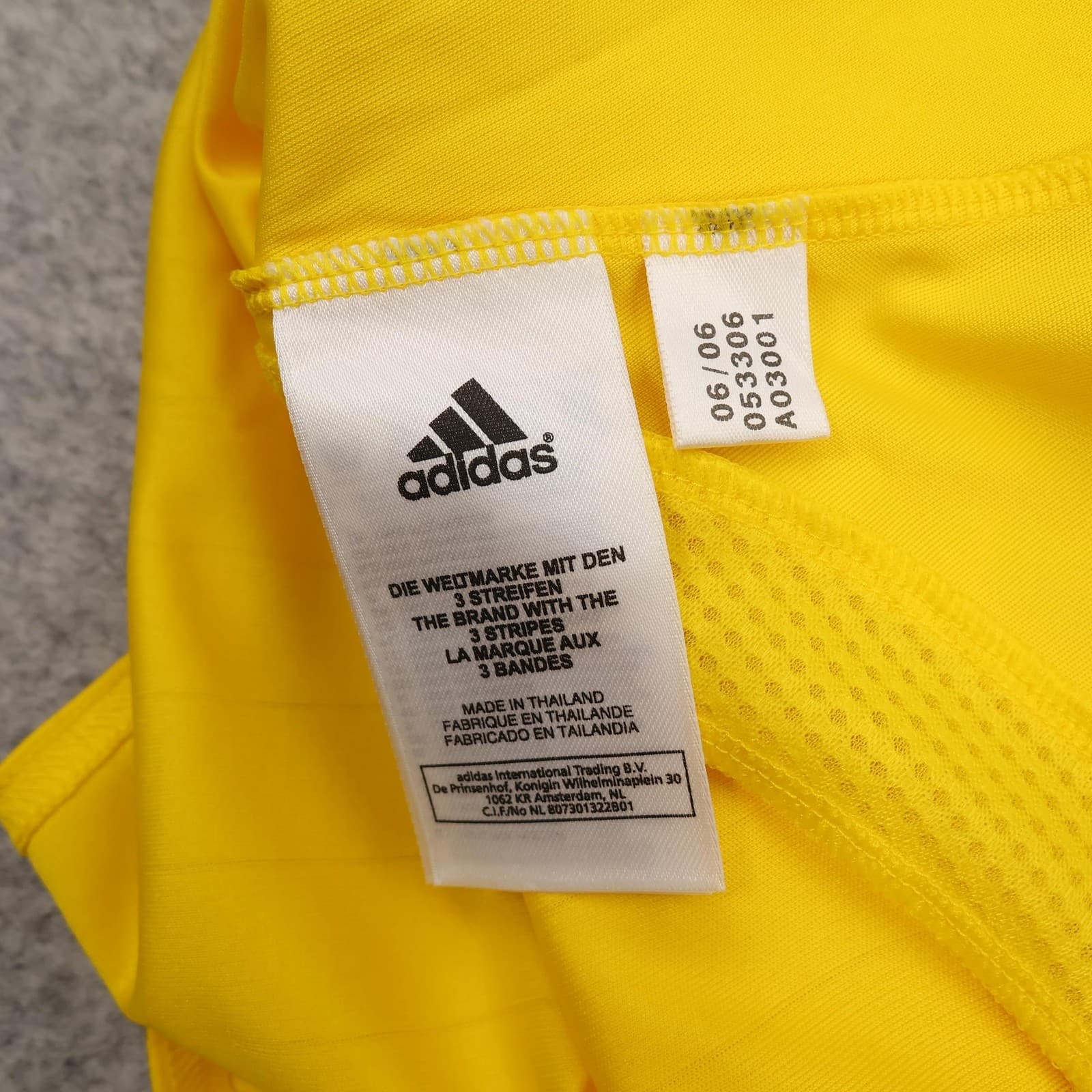 Liverpool Shirt Mens XL Yellow Away Kit 2006 2007 Adidas Gerrard 8 Soccer Jersey photo 16