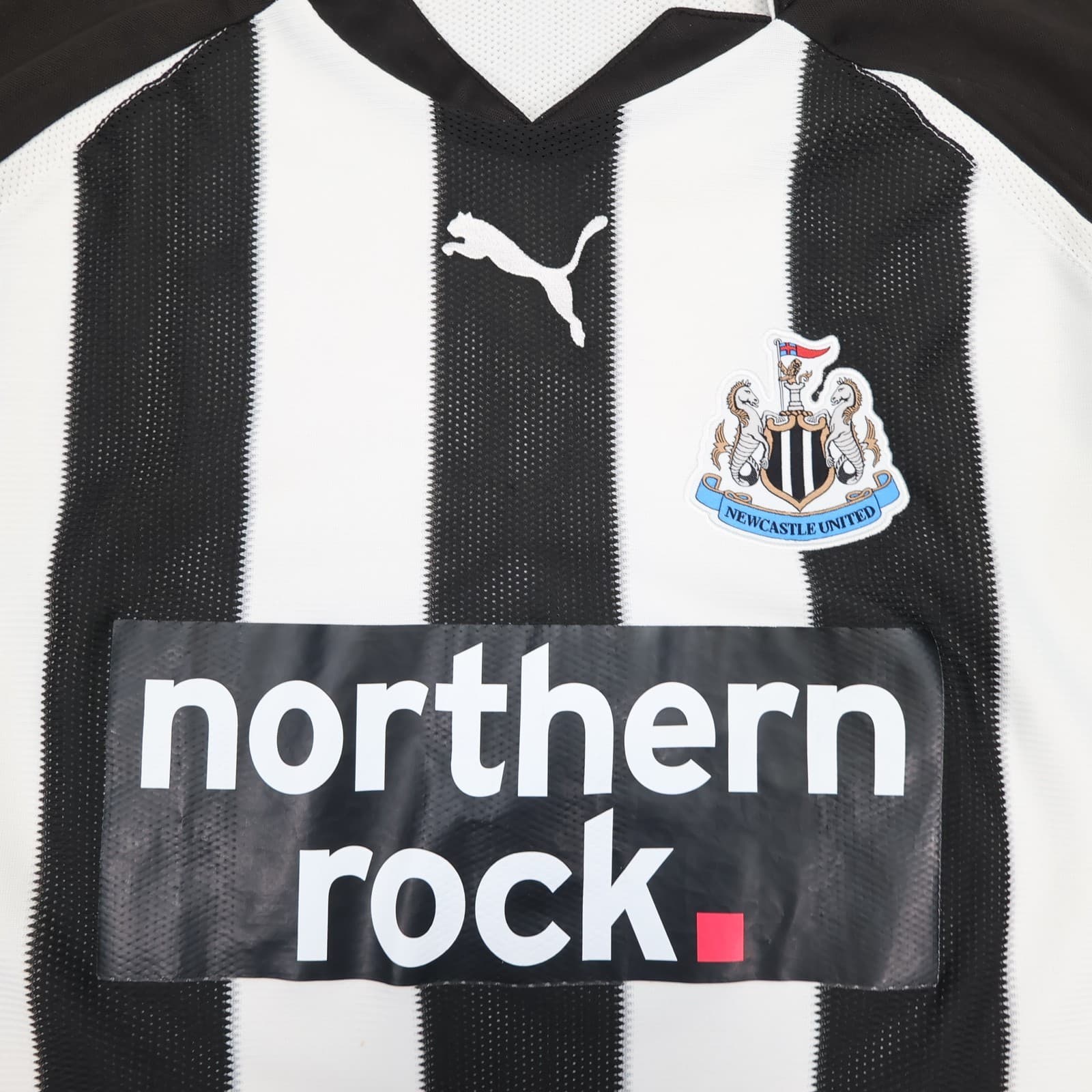 Newcastle United Shirt 3XL Black Home Kit 2010 2011 Puma Soccer Jersey Toon Army photo 4