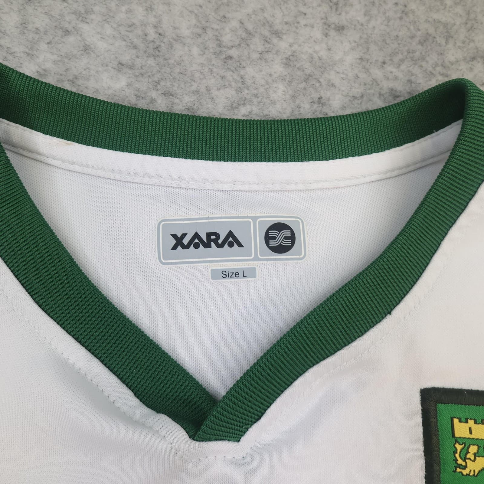 Norwich City Shirt Mens Large White Away 2006 2007 Xara Flybe Soccer Jersey photo 6
