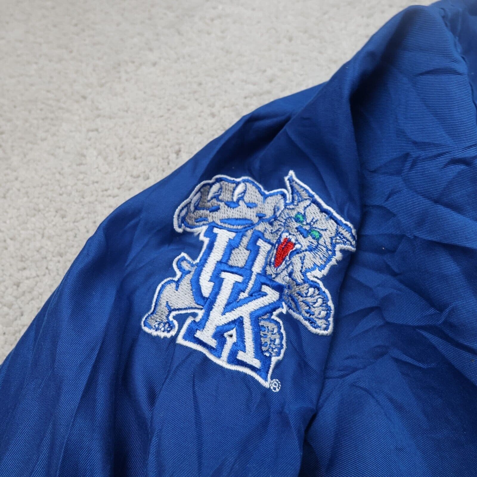 Vintage Kentucky Wildcats Sweatshirt Medium Blue Pullover Reebok 90s photo 5