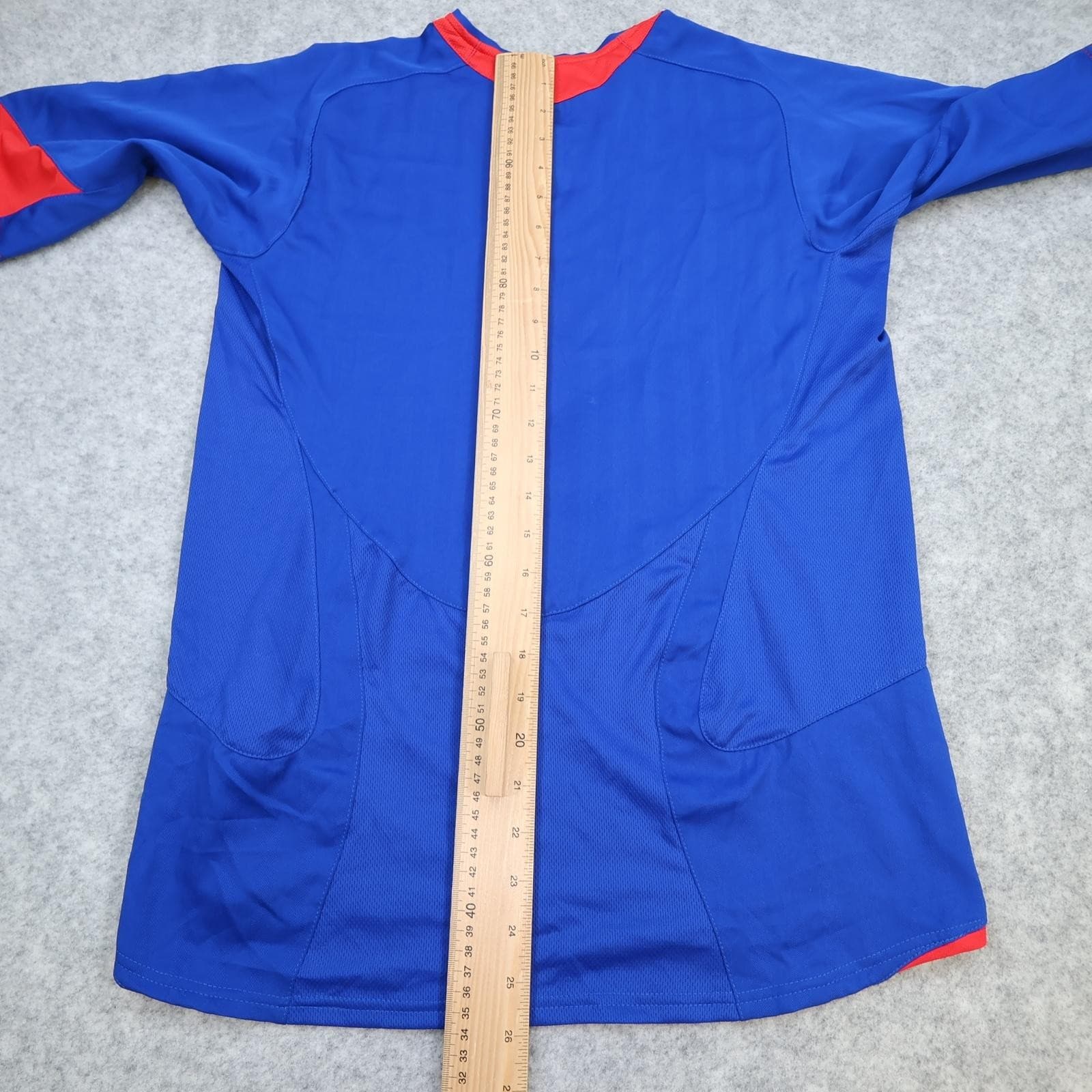 Vintage Manchester United Shirt Kids 13-14y Blue 2005 2007 Nike Soccer Jersey photo 10