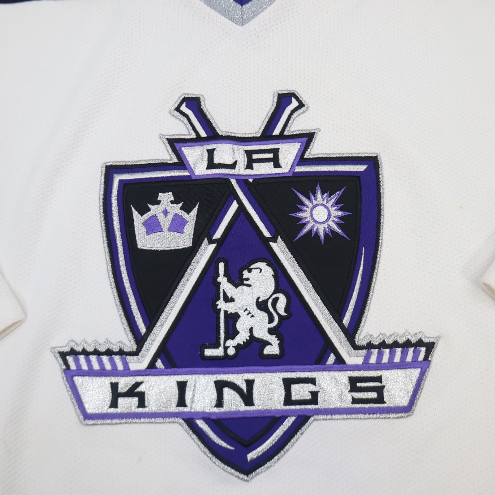 Vintage Los Angeles Kings Jersey Large Ice Hockey Shirt 90s NHL Starter Mens photo 3