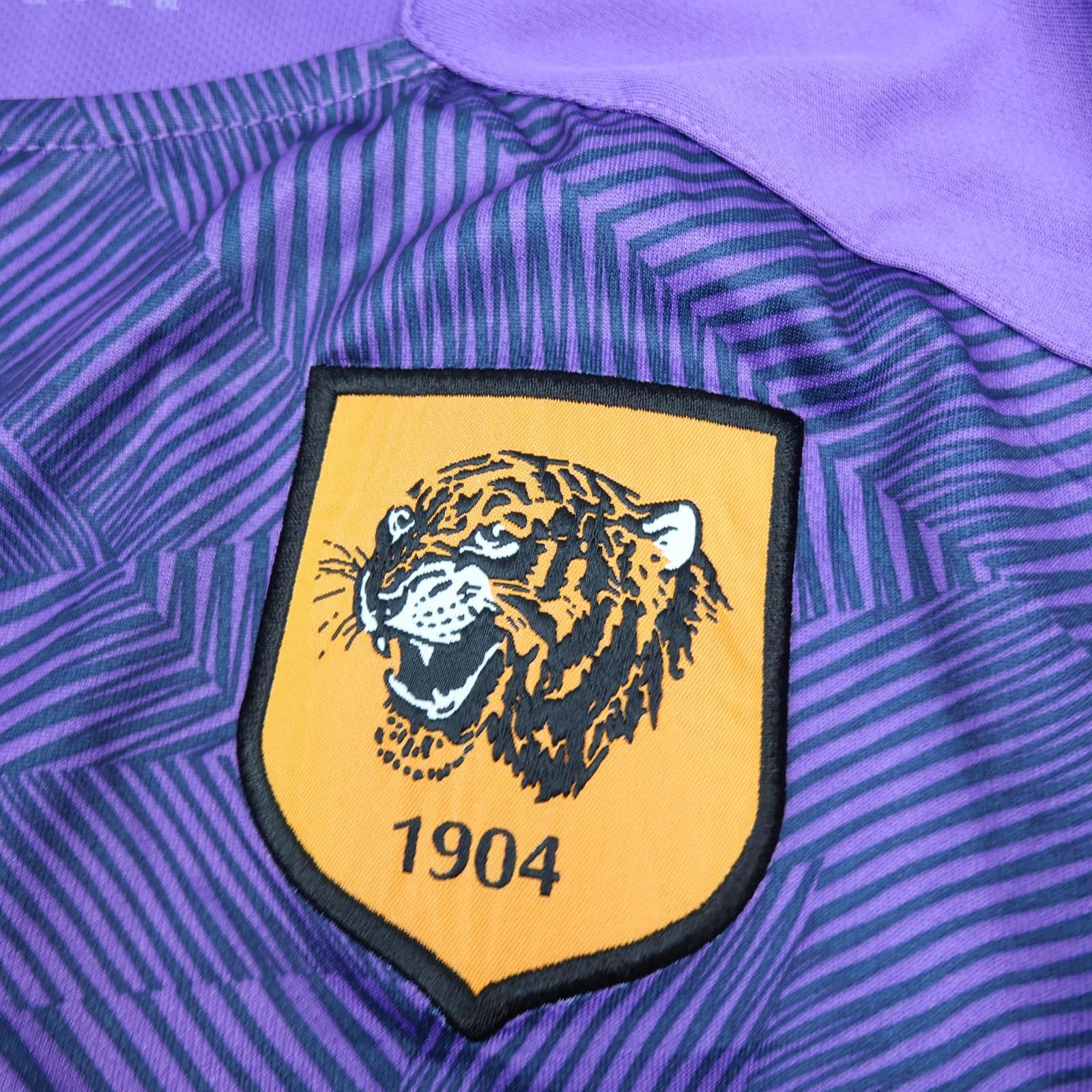Hull City Goalkeeper Shirt Mens XXL Purple EFL Football Umbro SportPesa Long 12 photo 4