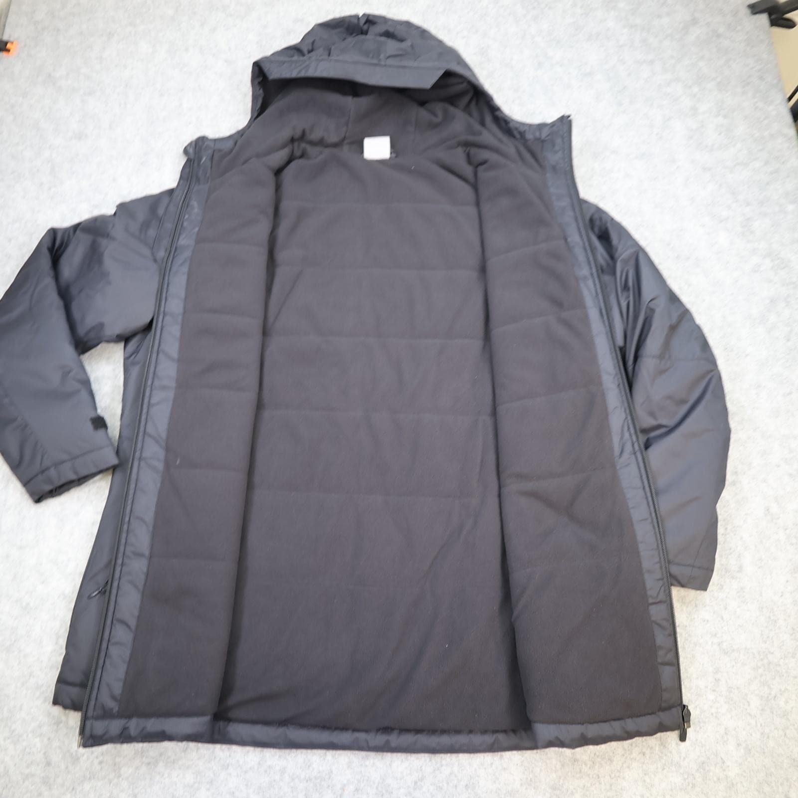 Manchester City Jacket Mens XL Black EPL Football Puma Hooded Raincell Coat photo 2