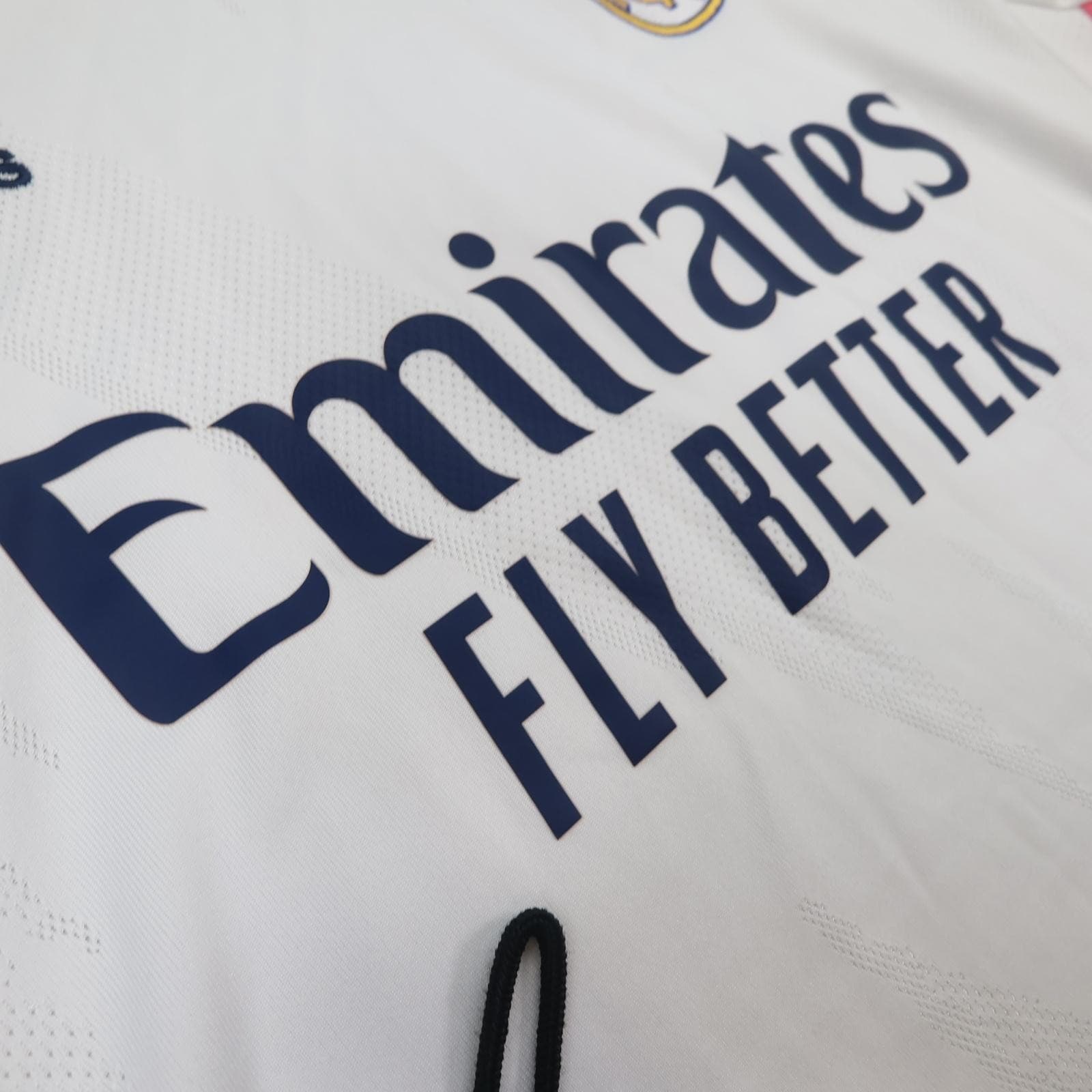 Real Madrid Shirt Mens Medium White Home 2020 2021 Adidas Emirates Fly Better photo 7