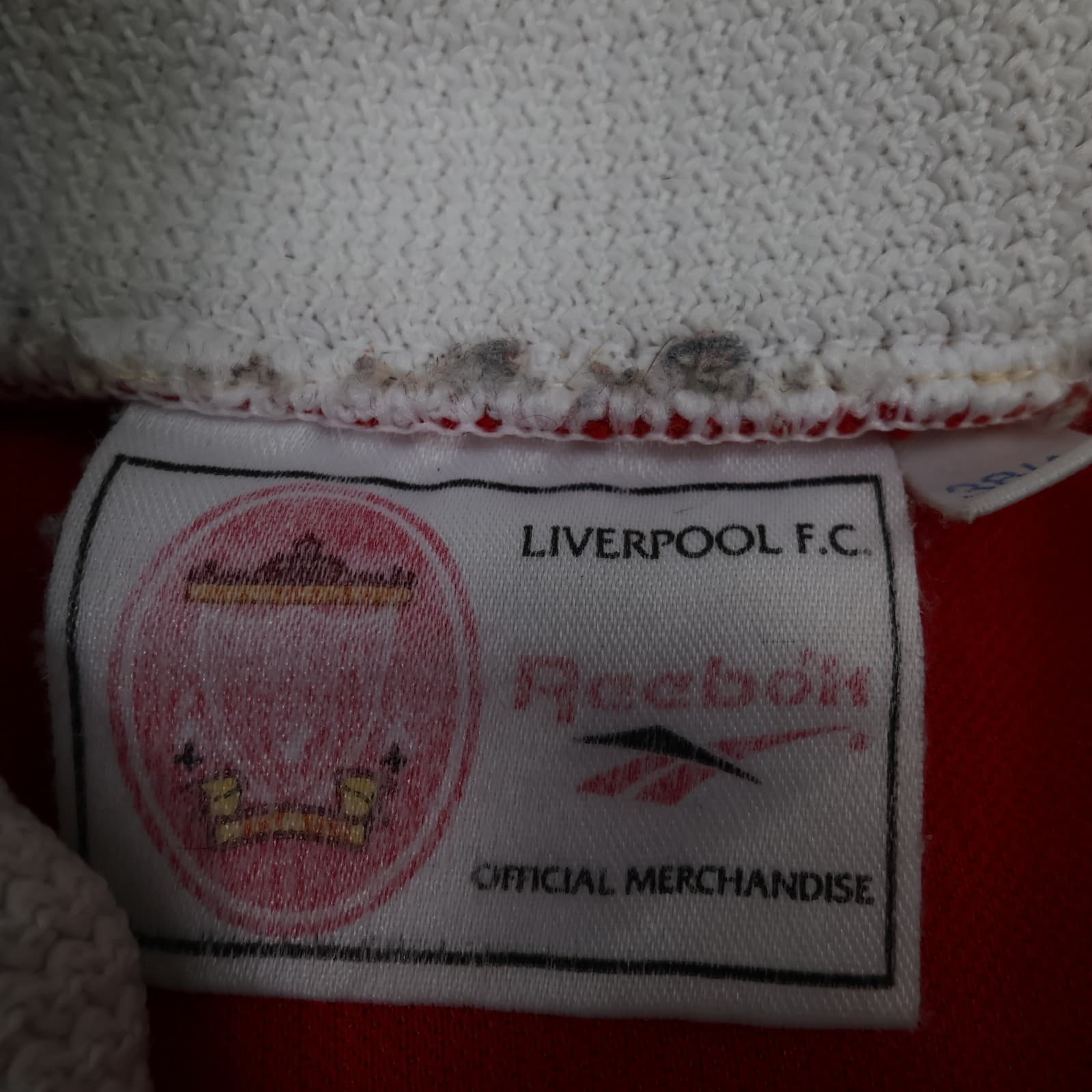 Vintage Liverpool Shirt Medium Red Home Kit 1996 1997 Reebok Jersey 38/40 90s photo 11