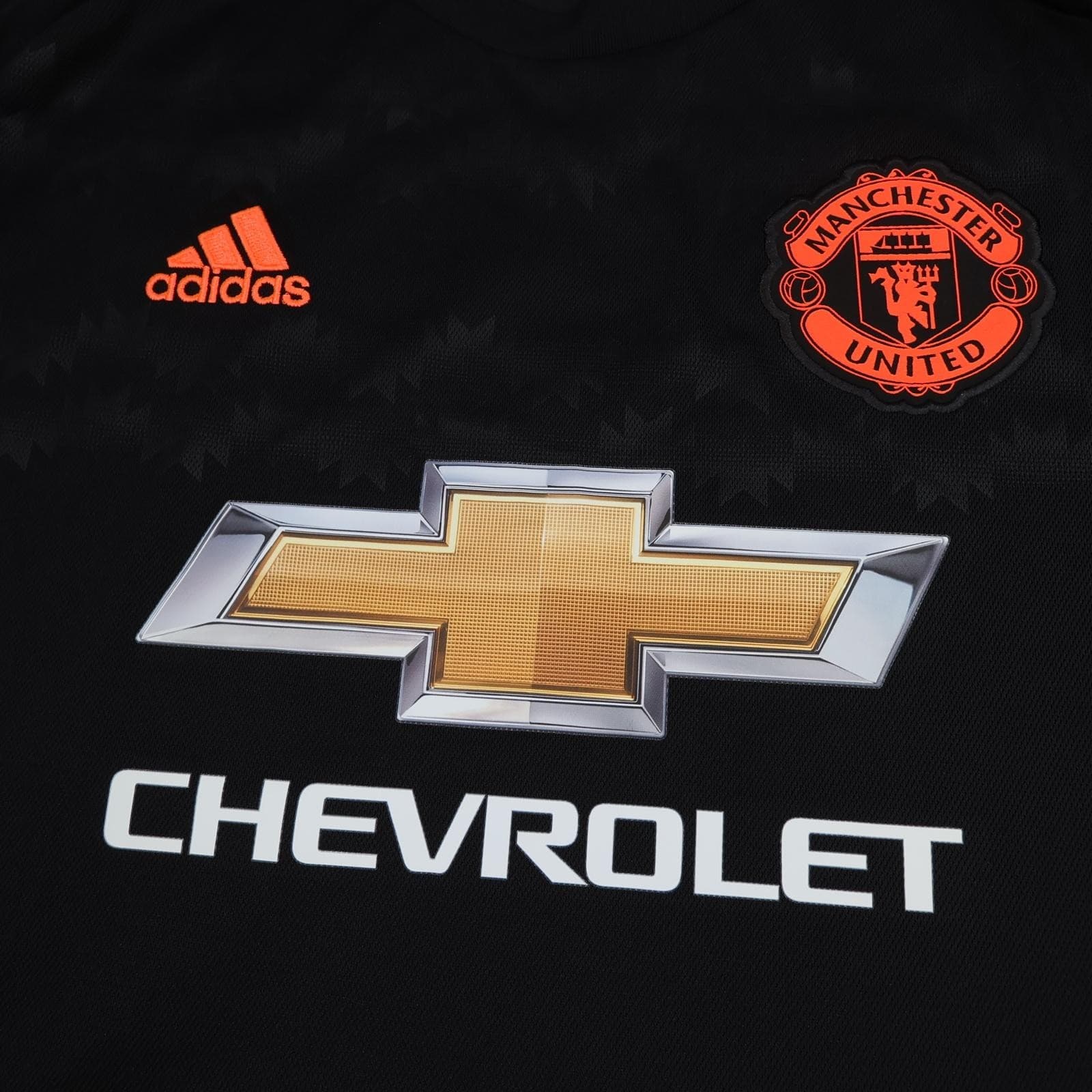 Manchester United Shirt Mens Large Black 3rd Kit 2015 2016 Adidas Rooney 10 photo 3