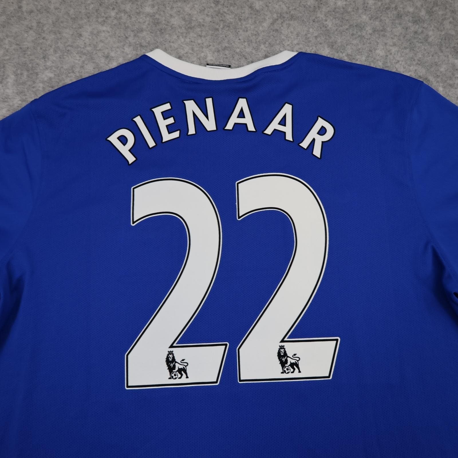Everton Shirt Mens 2XL Blue Home 2012 2013 EPL Football Nike Chang Pienaar 22 photo 15
