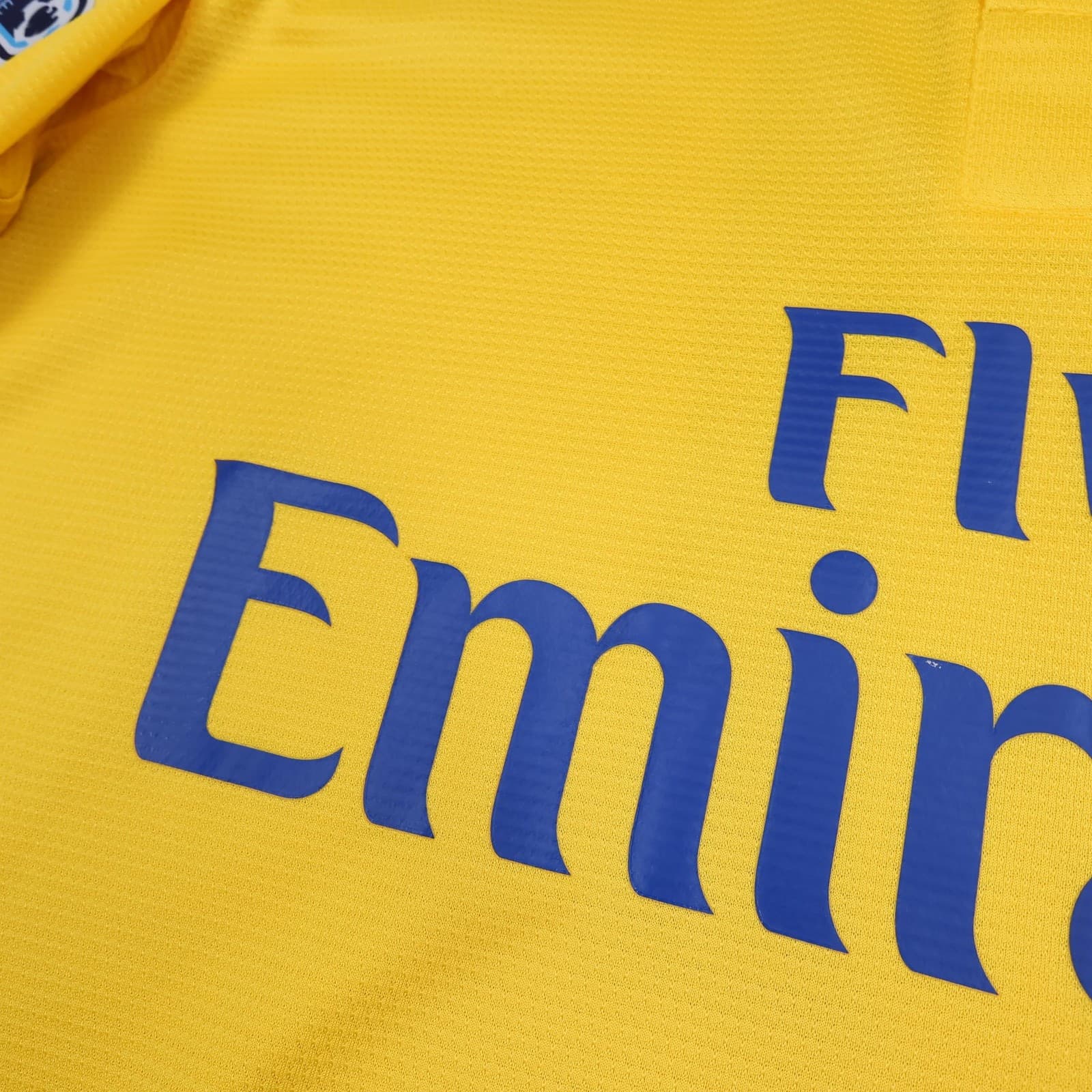 Arsenal Away Shirt Mens Medium Yellow 2013 2014 Nike Ozil 11 Soccer Jersey photo 4
