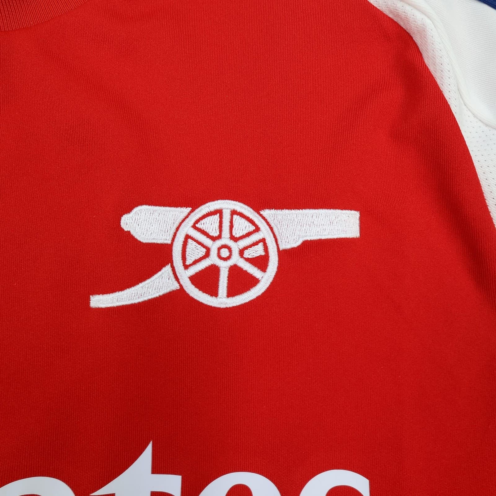 Arsenal Shirt Mens Medium Red Home 2024 2025 Adidas Emirates Soccer Jersey photo 4